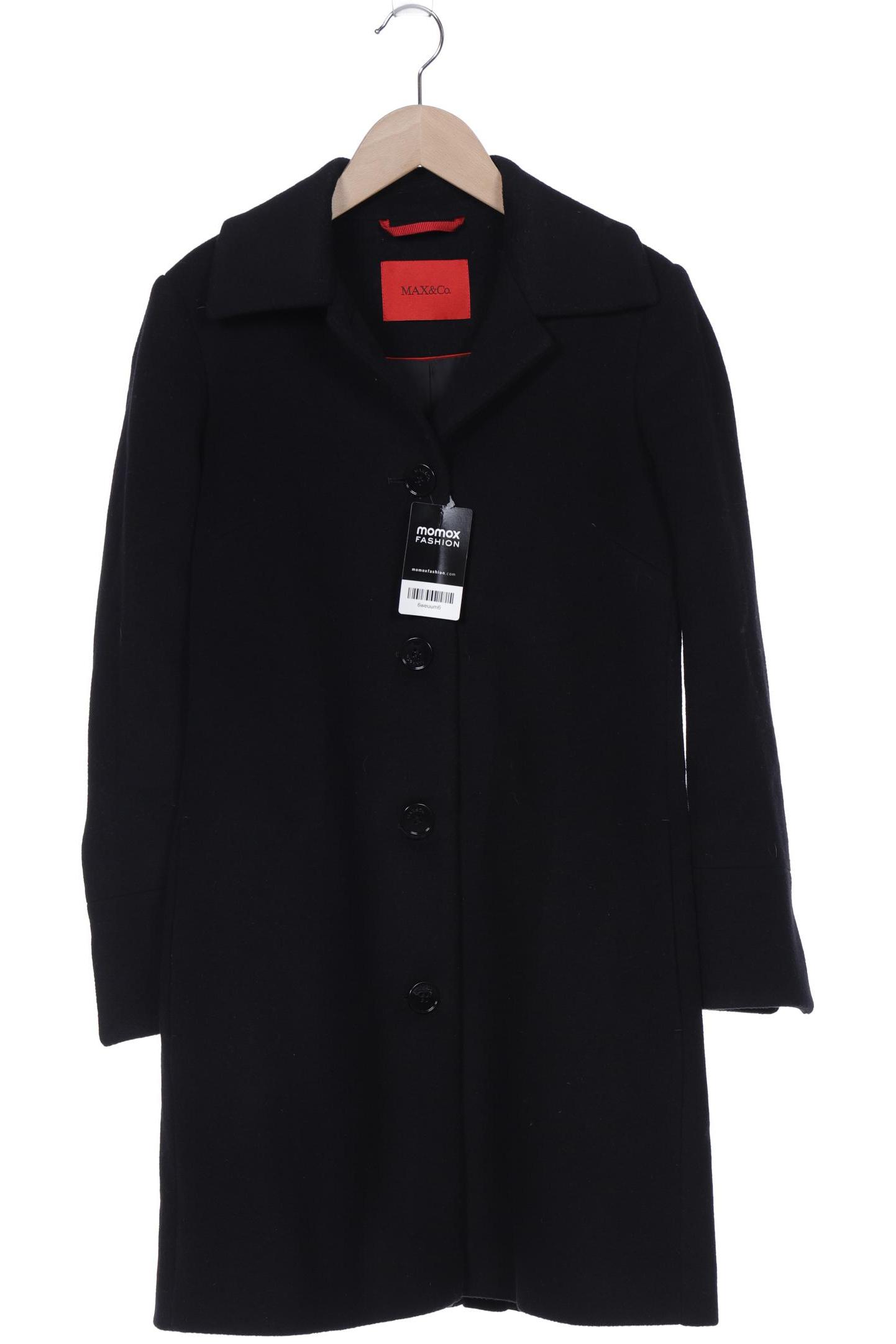

MAX&Co. Damen Mantel, schwarz, Gr. 32