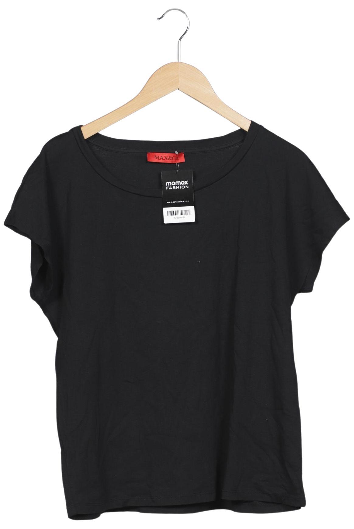 

MAX&Co. Damen T-Shirt, schwarz, Gr. 44