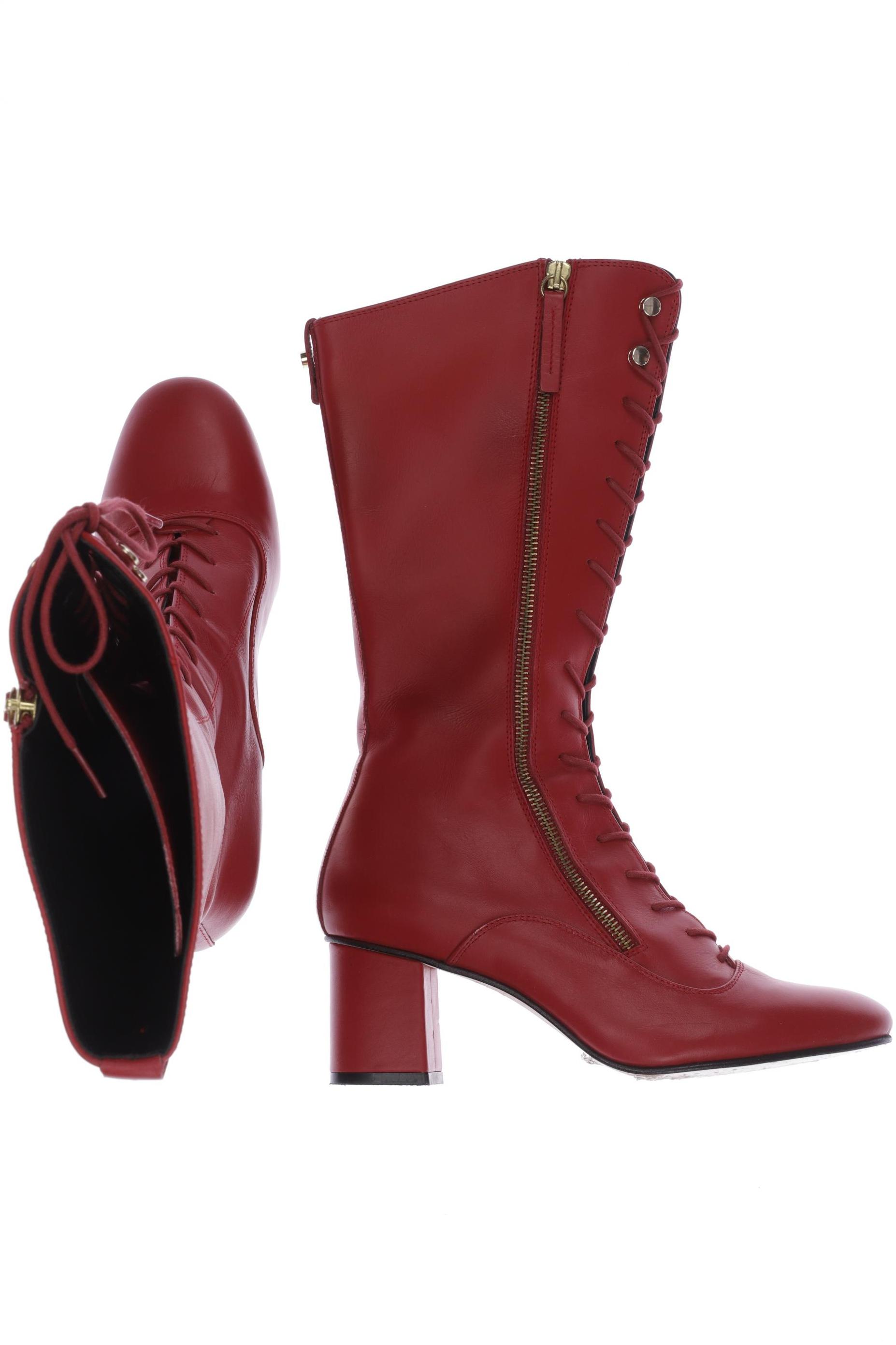 

MAX&Co. Damen Stiefel, rot, Gr. 38