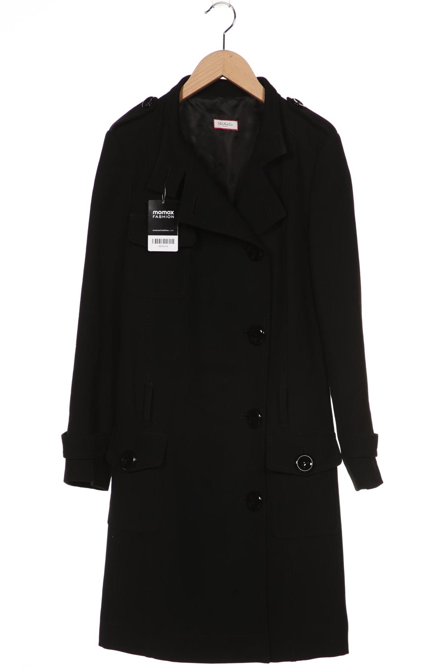 

MAX&Co. Damen Mantel, schwarz, Gr. 36