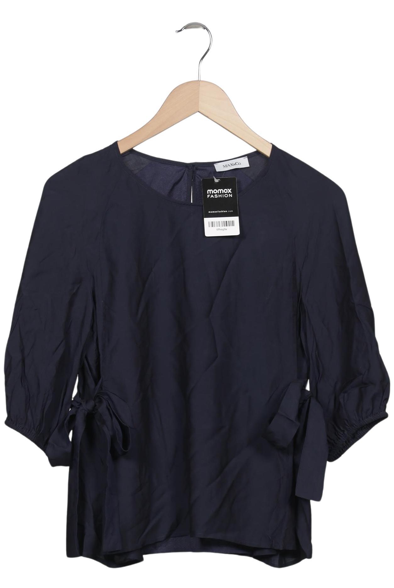 

MAX&Co. Damen Bluse, marineblau, Gr. 34