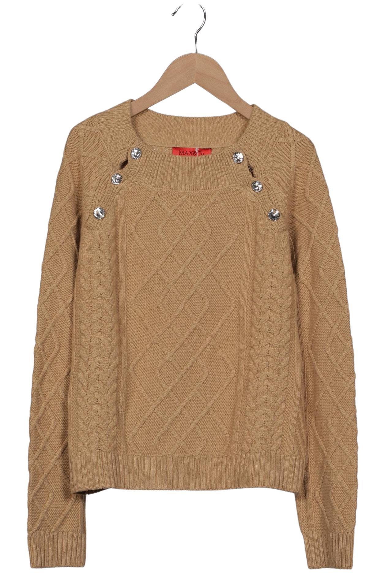 

MAX&Co. Damen Pullover, beige, Gr. 38