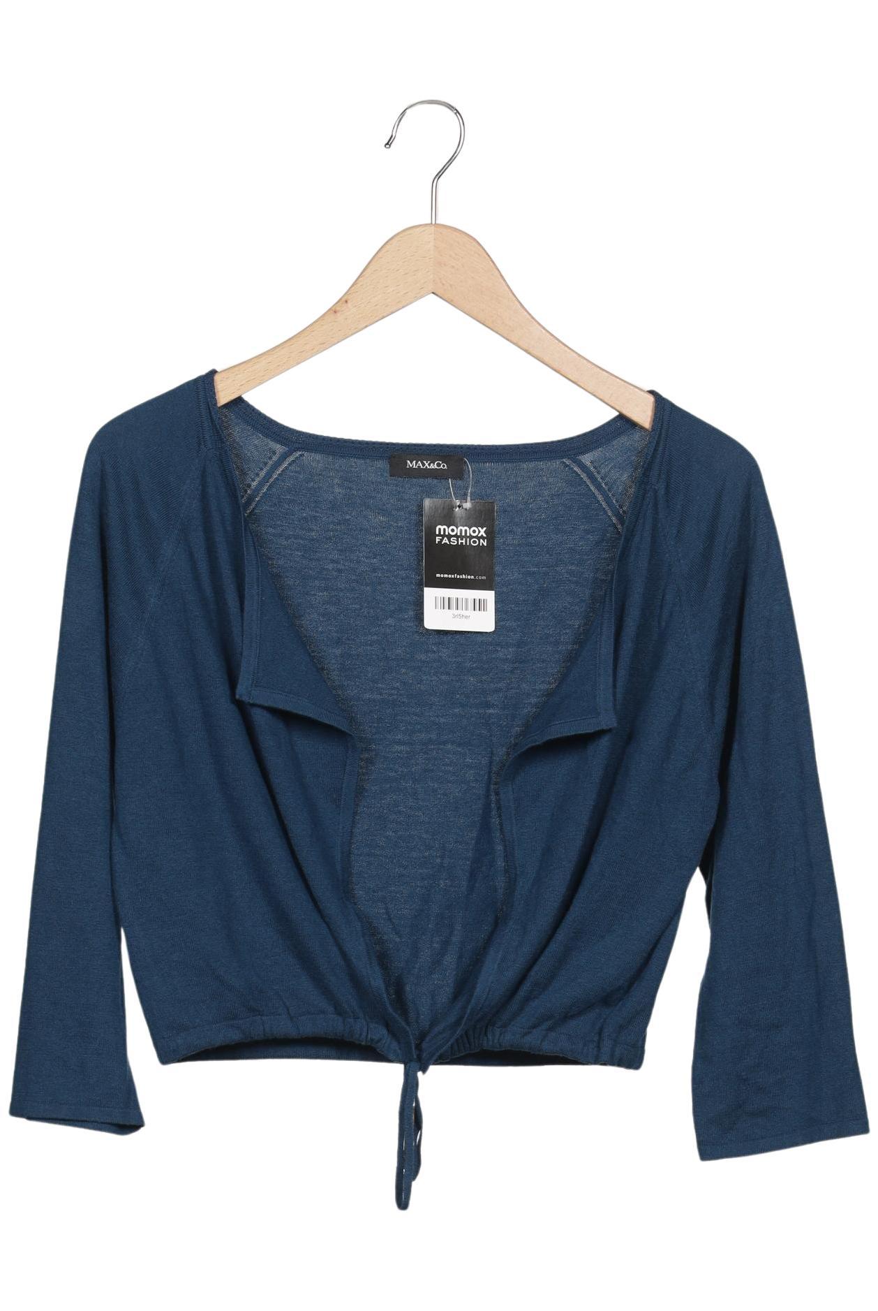 

MAX&Co. Damen Strickjacke, marineblau, Gr. 38