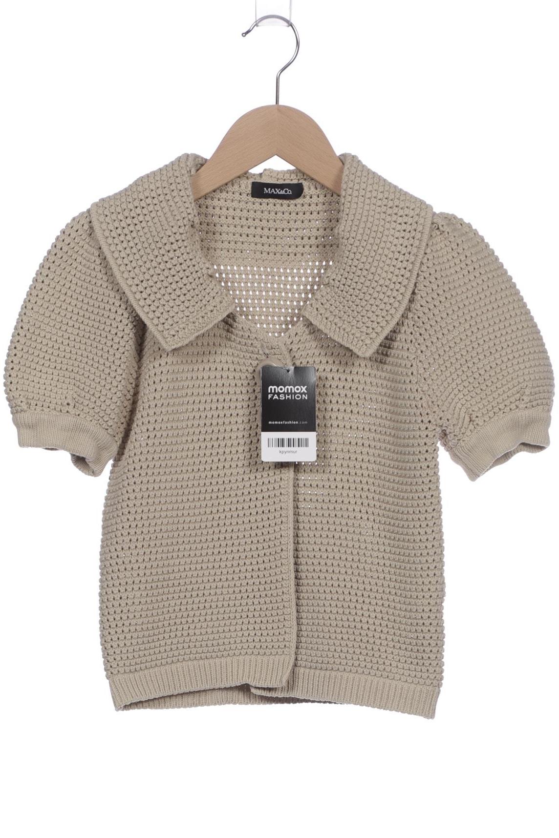 

MAX&Co. Damen Strickjacke, beige, Gr. 38