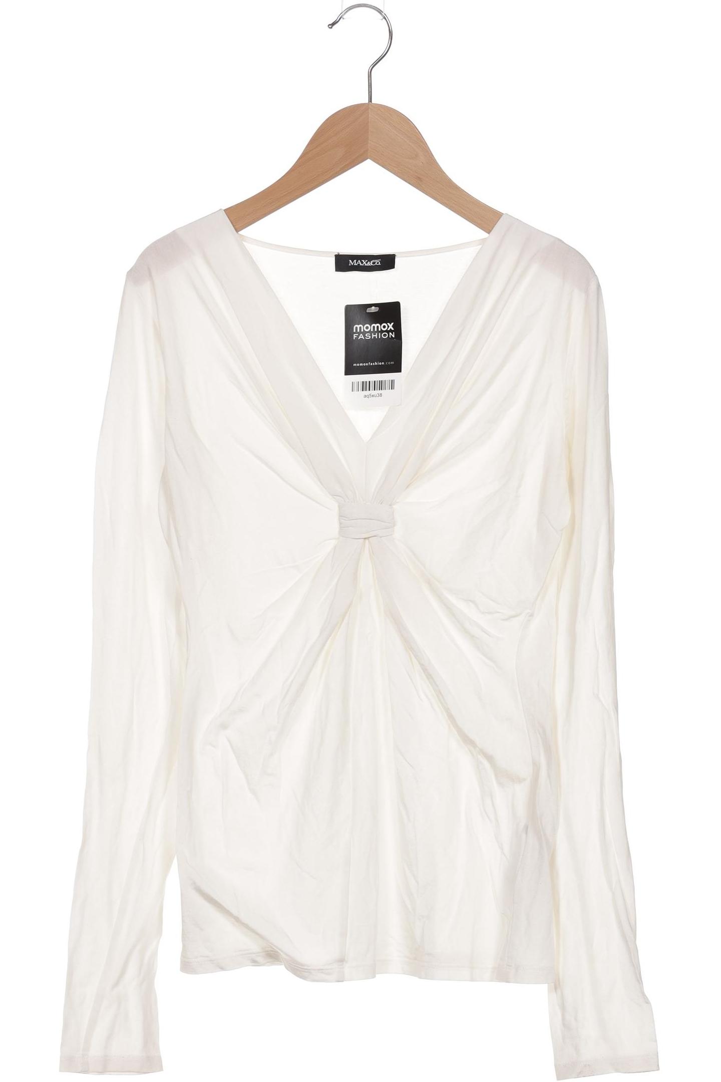 

MAX&Co. Damen Langarmshirt, cremeweiß, Gr. 38