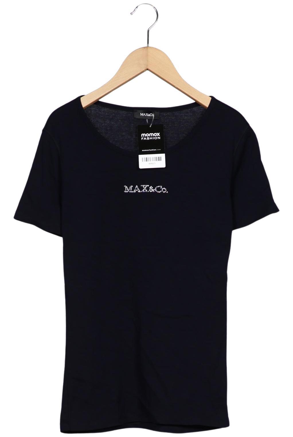 

MAX&Co. Damen T-Shirt, marineblau, Gr. 38