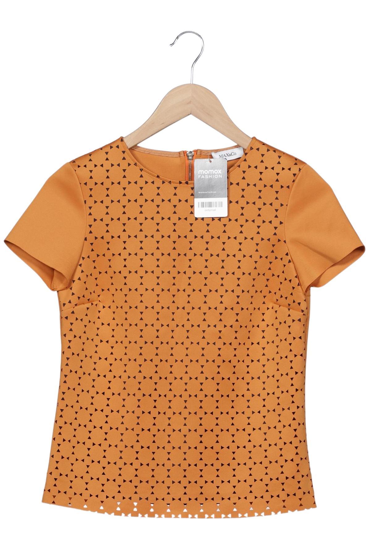 

MAX&Co. Damen T-Shirt, orange, Gr. 32