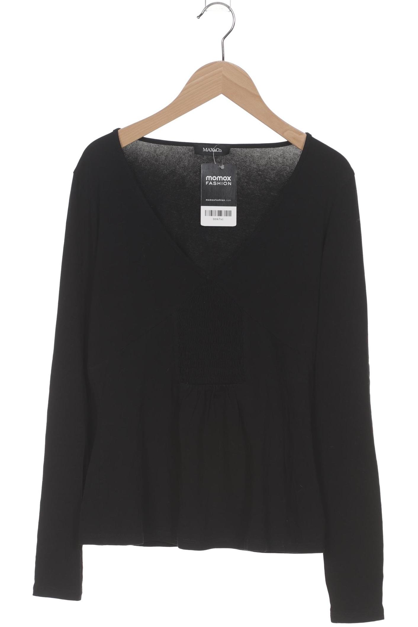 

MAX&Co. Damen Langarmshirt, schwarz, Gr. 36