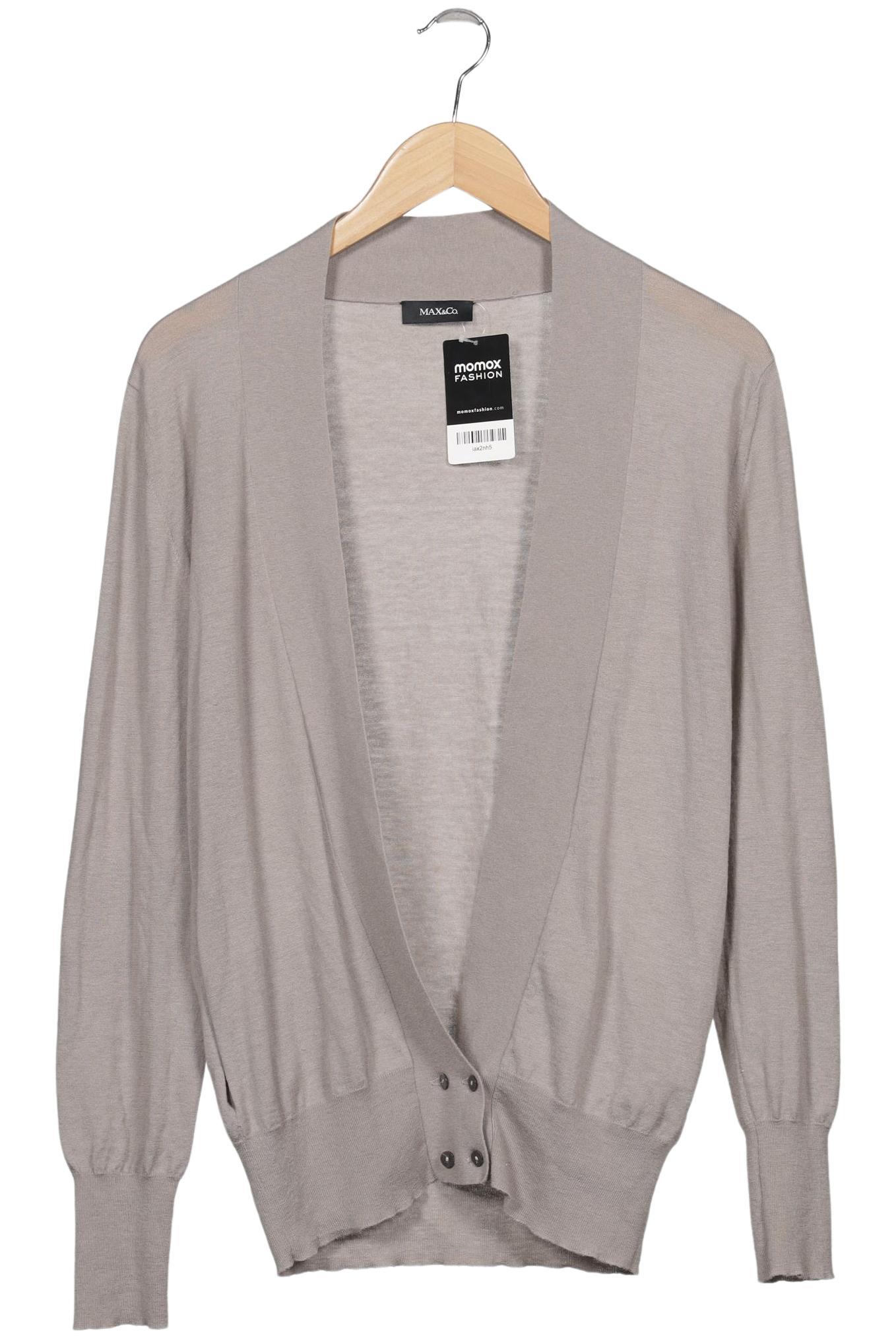 

MAX&Co. Damen Strickjacke, grau, Gr. 38