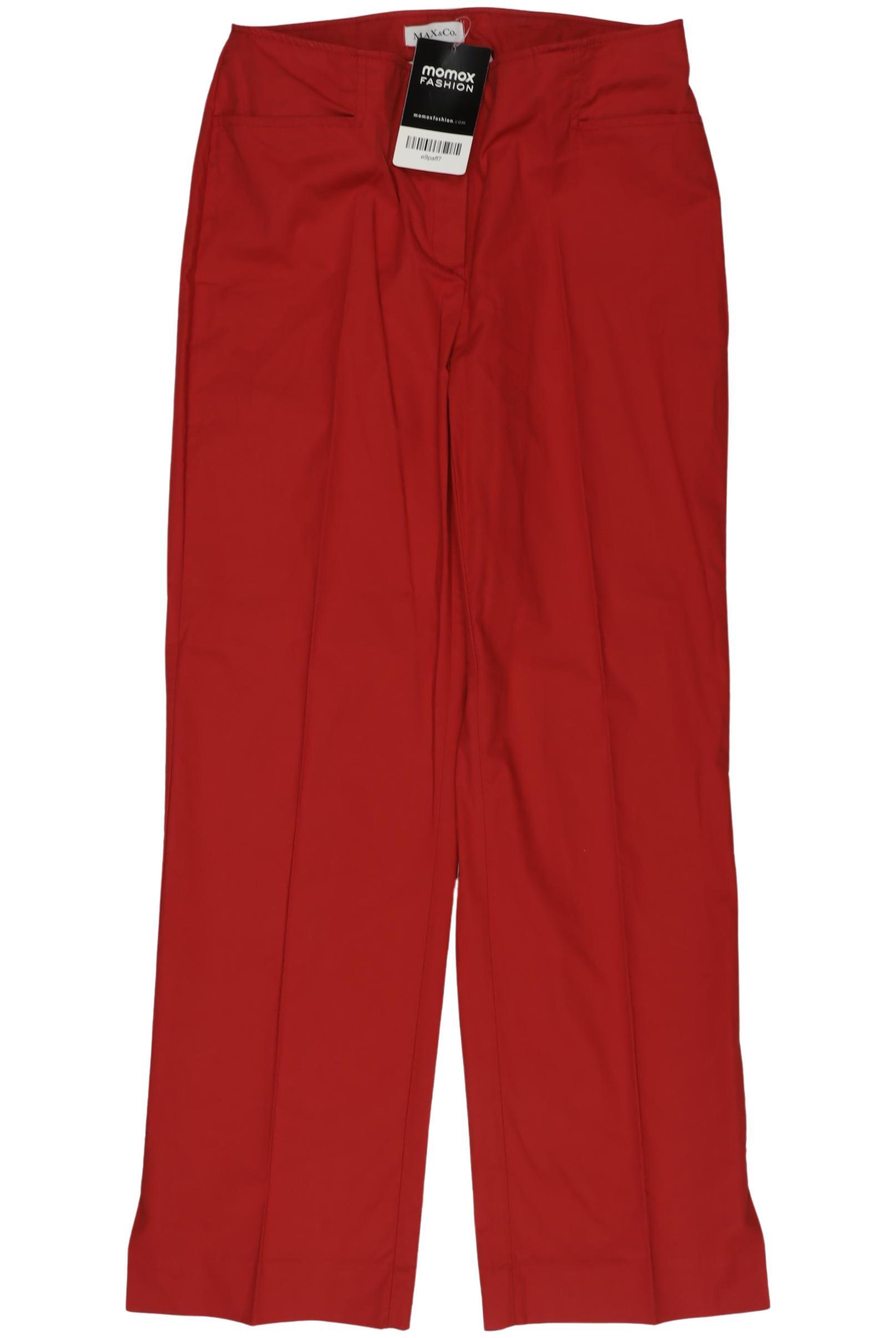 

MAX&Co. Damen Stoffhose, rot, Gr. 36