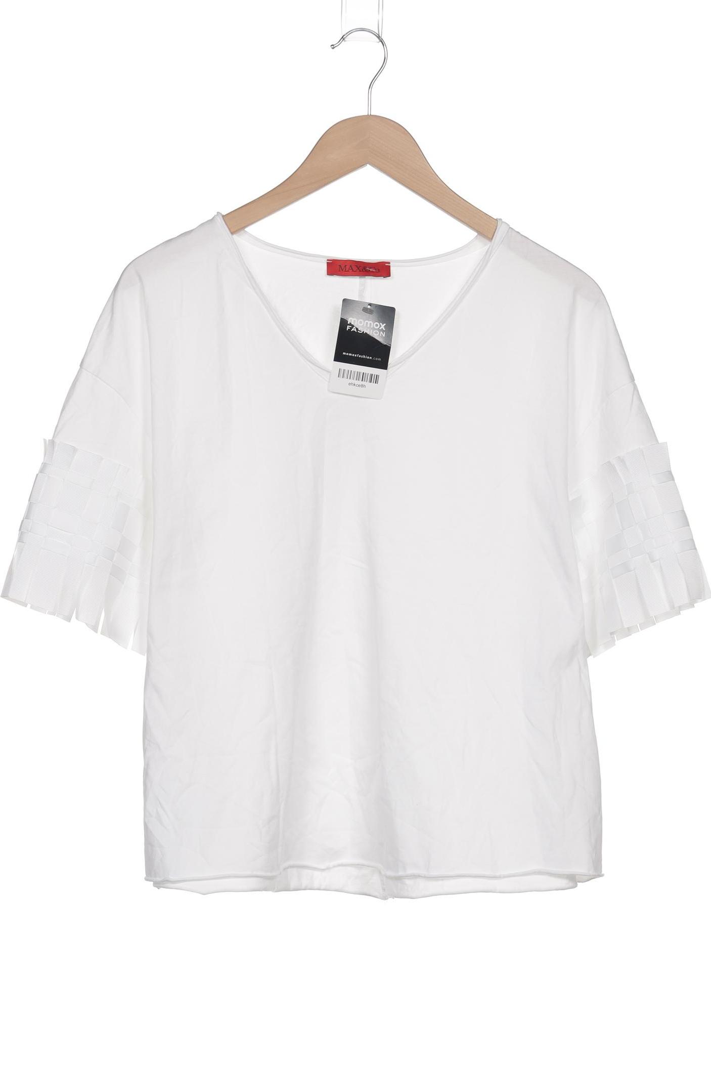 

MAX&Co. Damen T-Shirt, weiß, Gr. 38