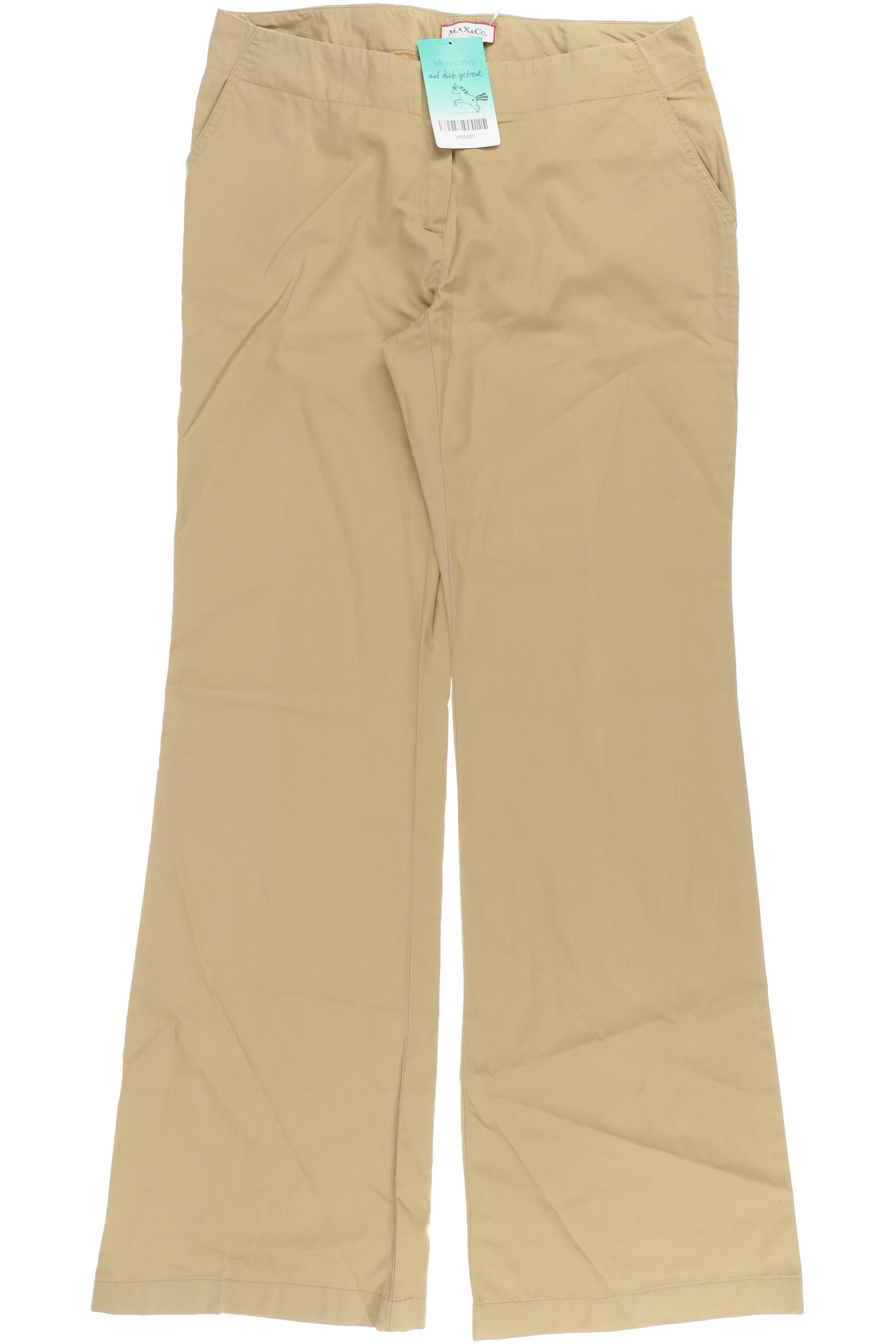 

MAX&Co. Damen Stoffhose, beige, Gr. 42