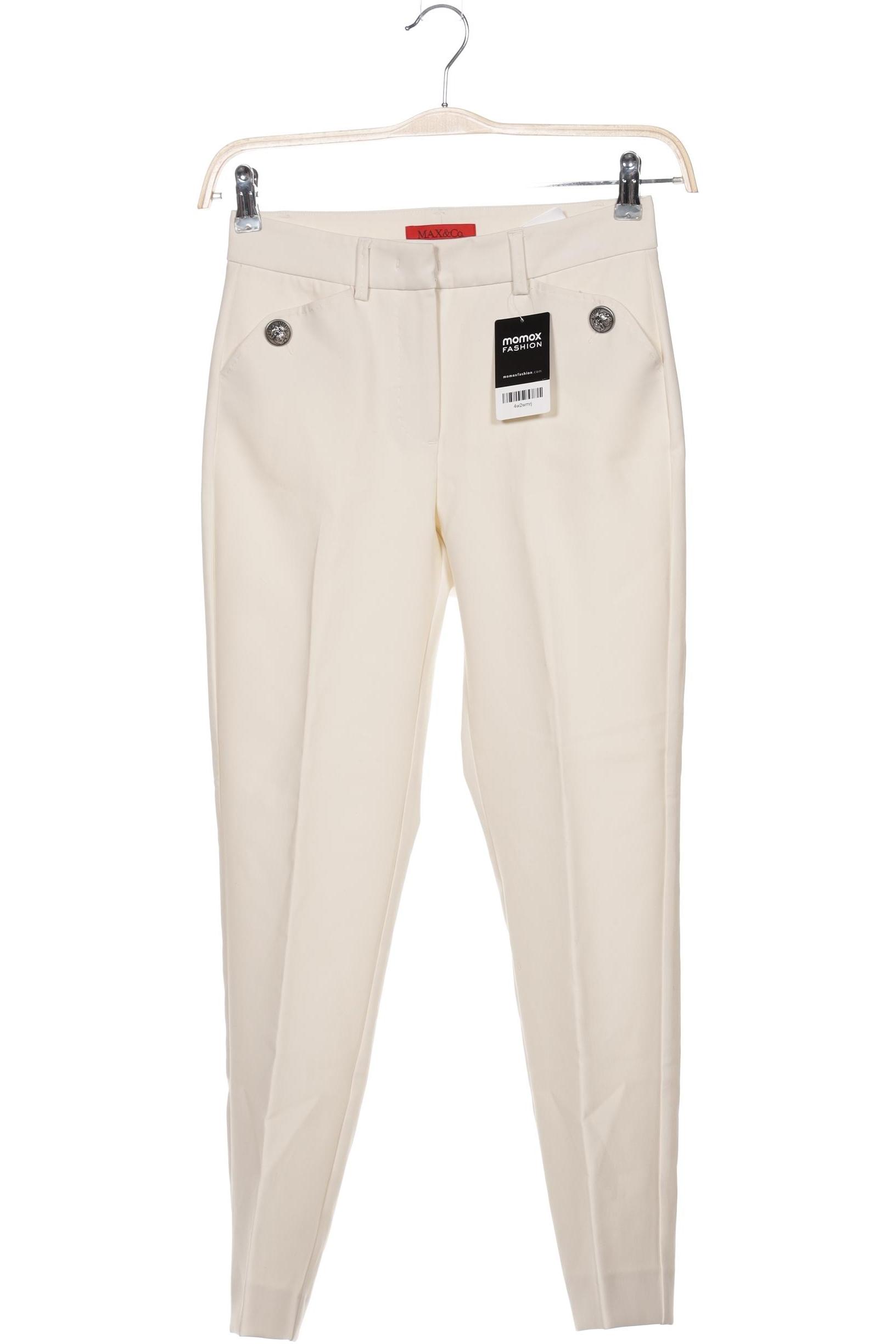 

MAX&Co. Damen Stoffhose, cremeweiß, Gr. 38