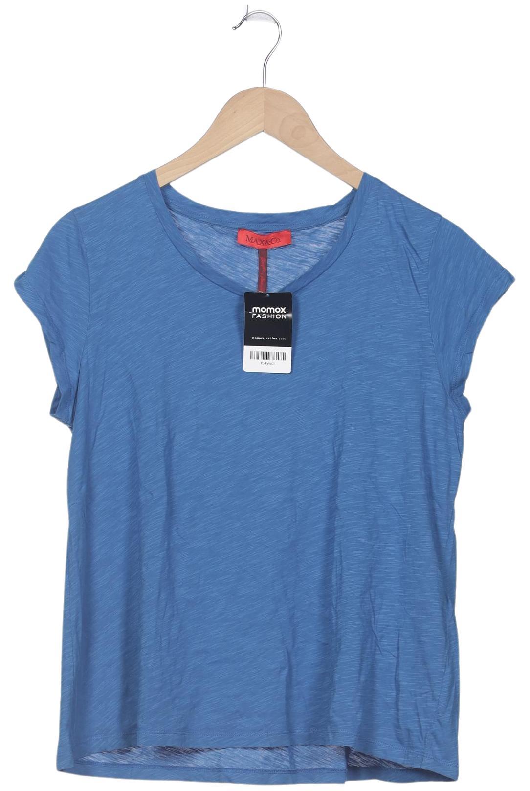 

MAX&Co. Damen T-Shirt, blau, Gr. 44