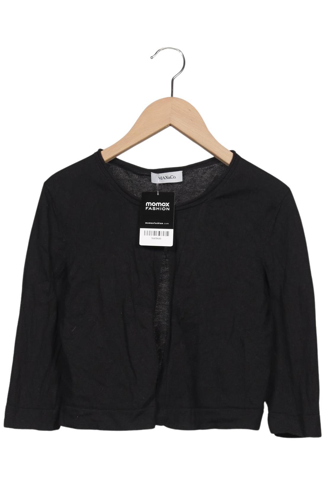 

MAX&Co. Damen Strickjacke, schwarz, Gr. 34