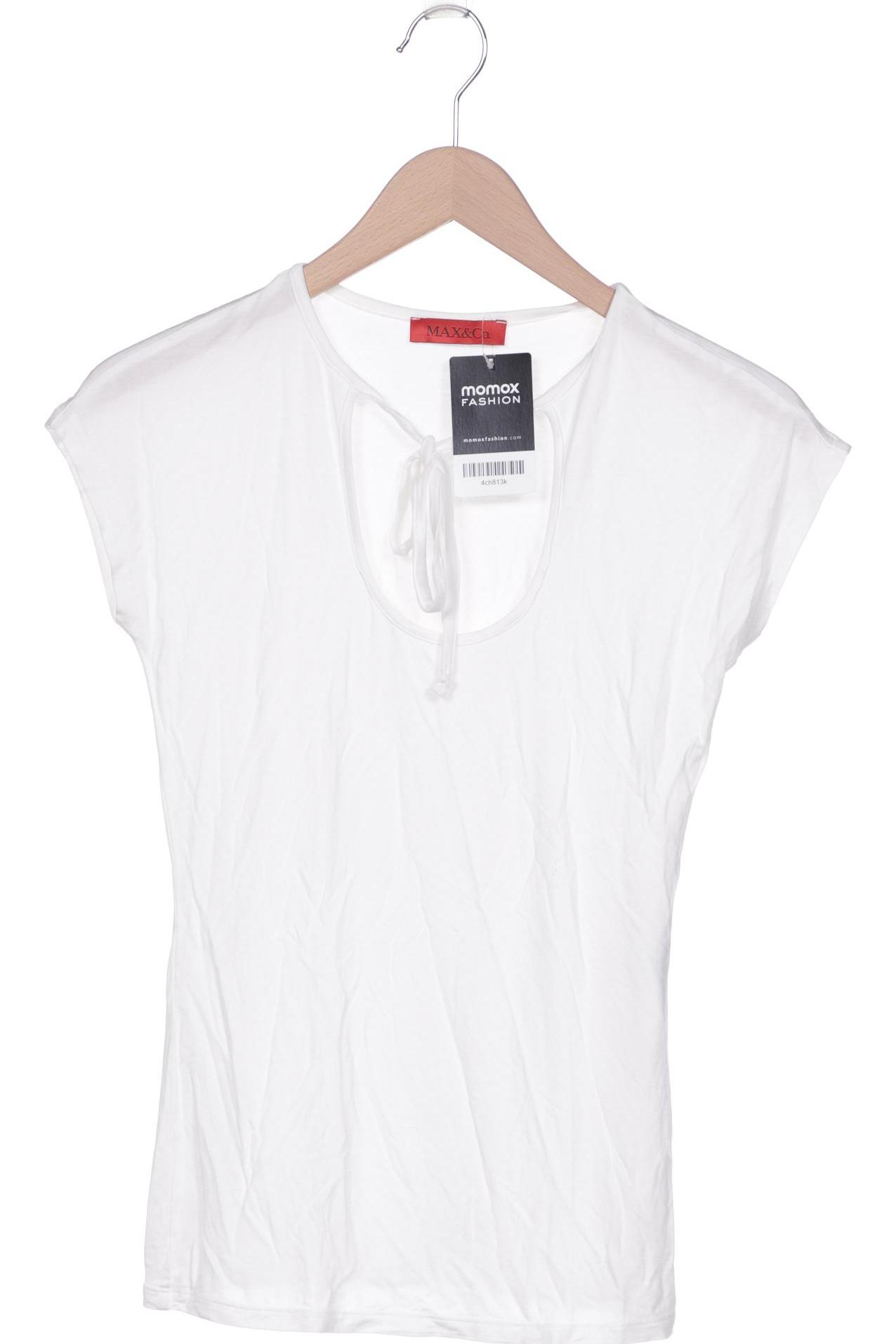 

MAX&Co. Damen T-Shirt, weiß, Gr. 34