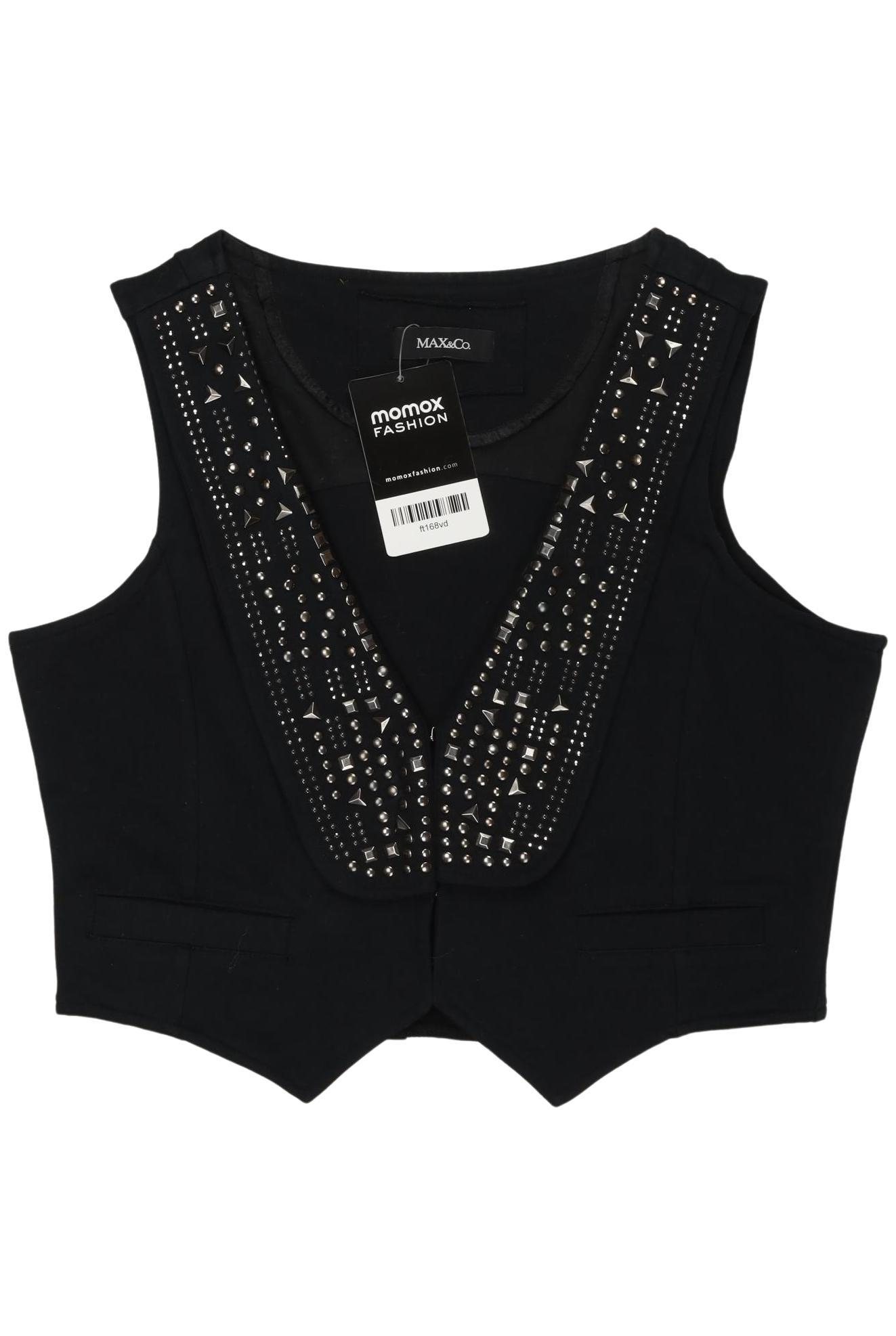 

MAX&Co. Damen Weste, schwarz, Gr. 36