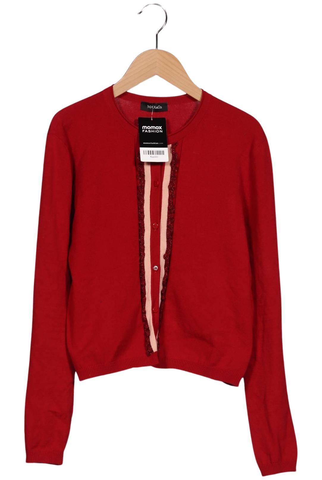 

MAX&Co. Damen Strickjacke, rot, Gr. 36