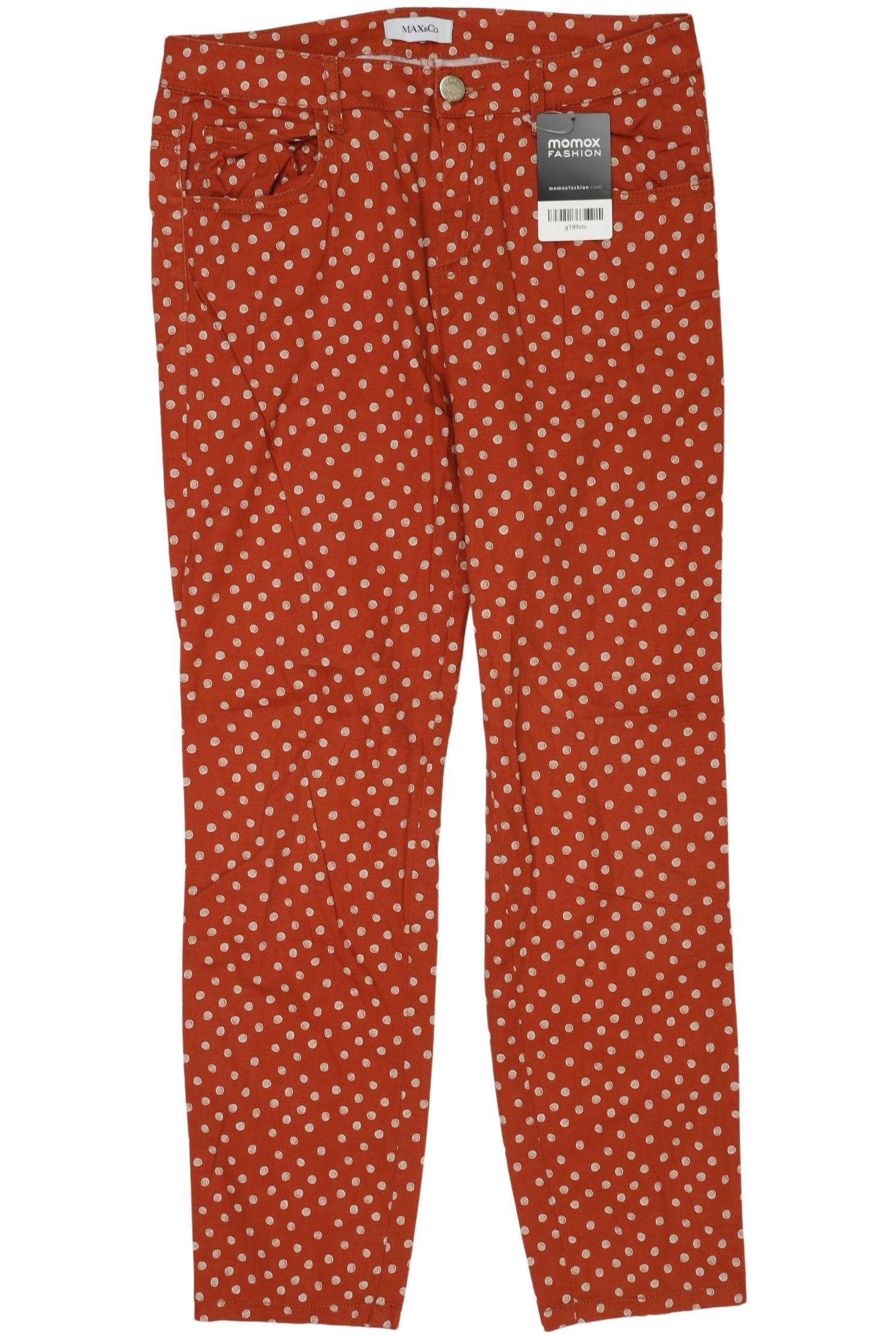 

MAX&Co. Damen Stoffhose, orange, Gr. 28