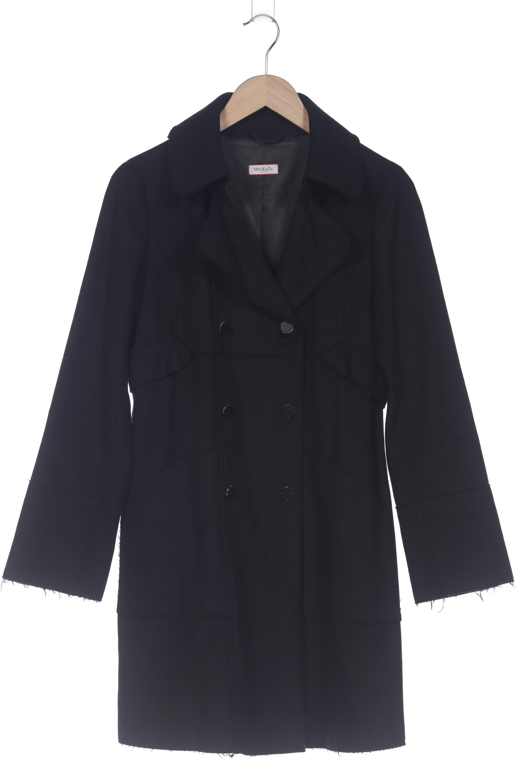 

MAX&Co. Damen Mantel, schwarz, Gr. 36