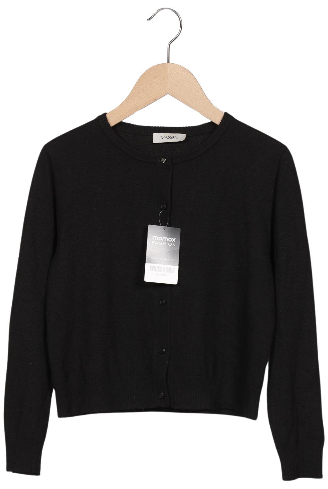 

MAX&Co. Damen Strickjacke, schwarz, Gr. 36