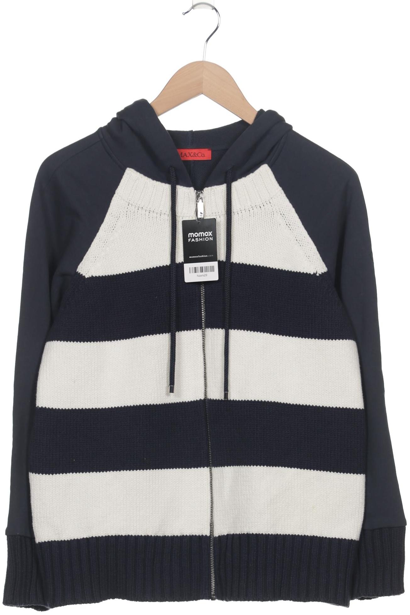 

MAX&Co. Damen Kapuzenpullover, marineblau, Gr. 38