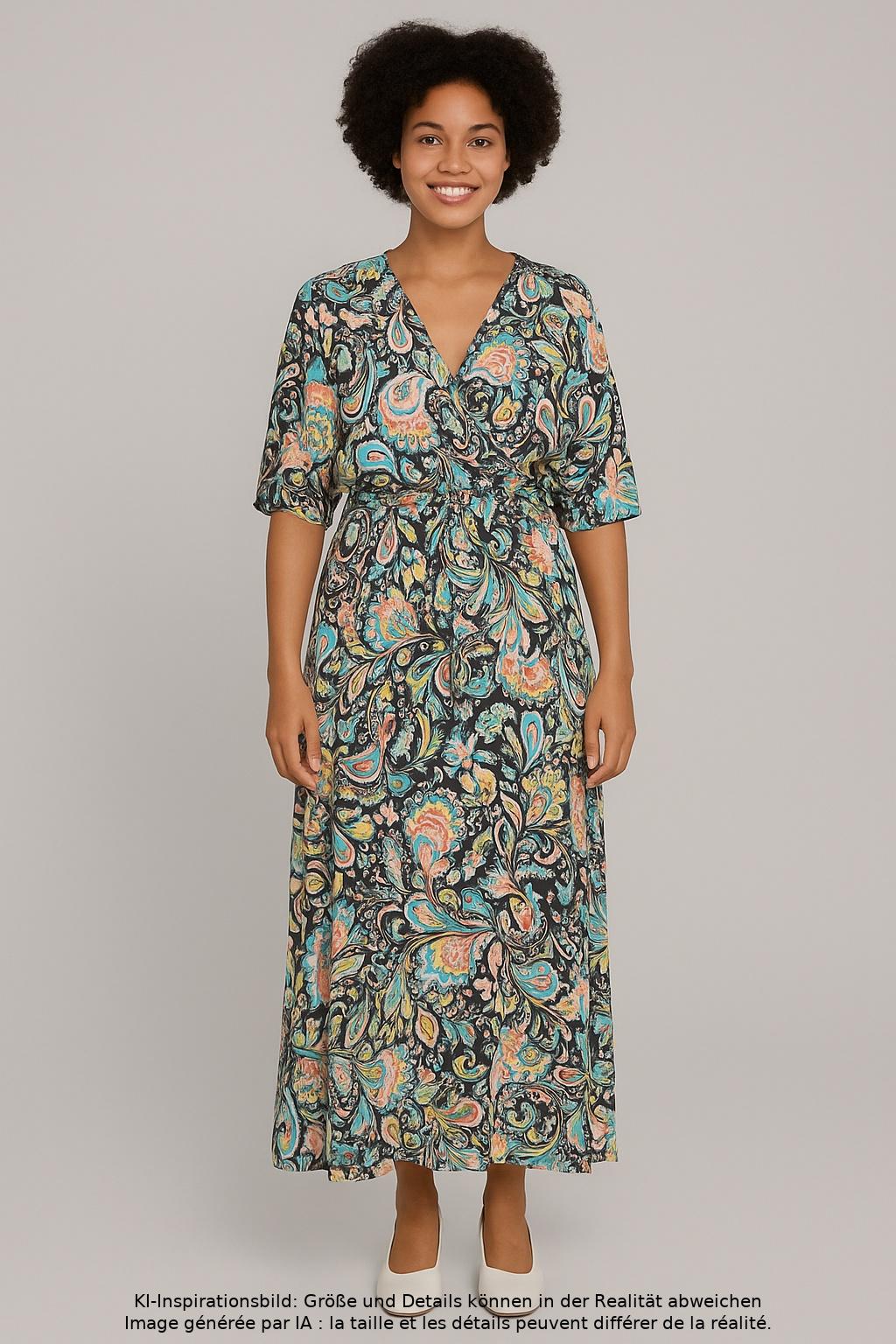 

MAX&Co. Damen Kleid, mehrfarbig, Gr. 38