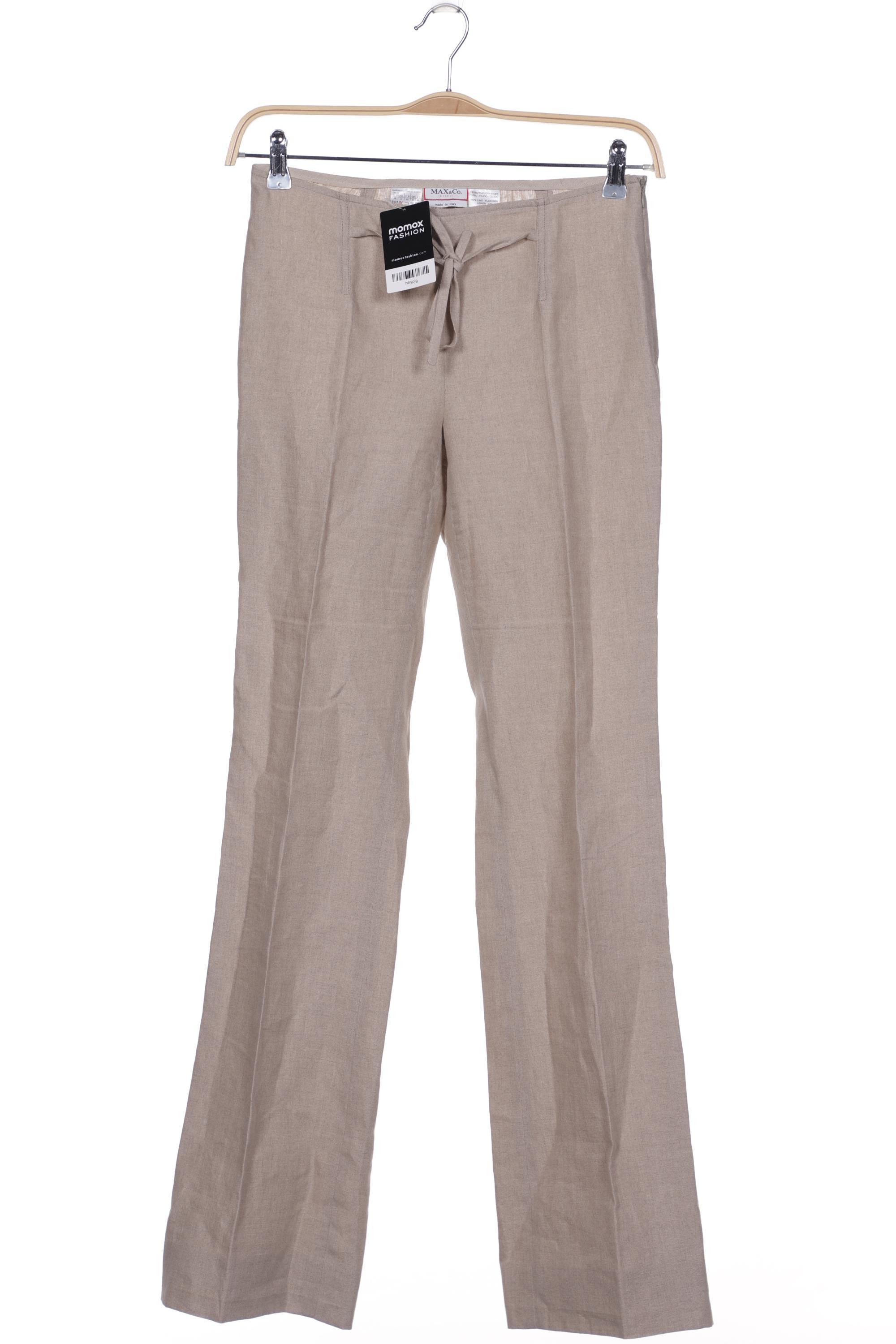 

Max & Co. Damen Stoffhose, beige