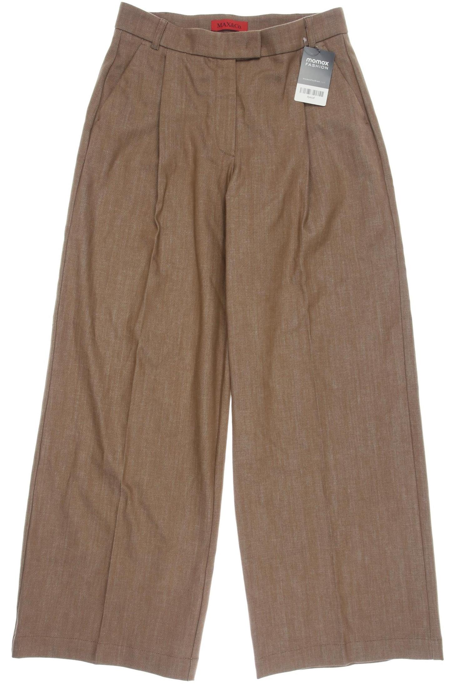 

MAX&Co. Damen Stoffhose, braun, Gr. 28