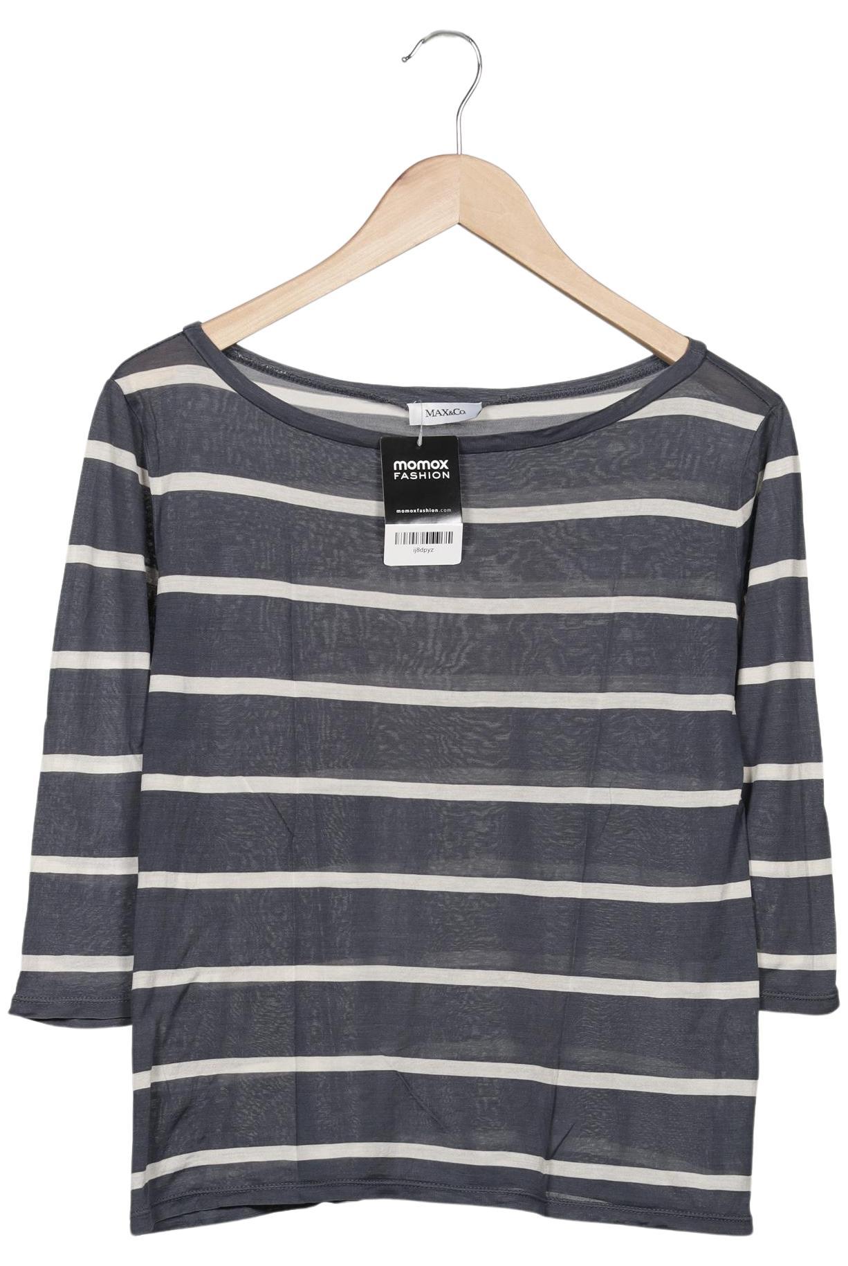 

MAX&Co. Damen Langarmshirt, grau, Gr. 42