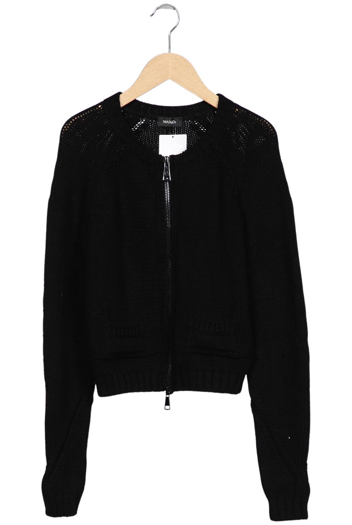 

MAX&Co. Damen Strickjacke, schwarz, Gr. 36