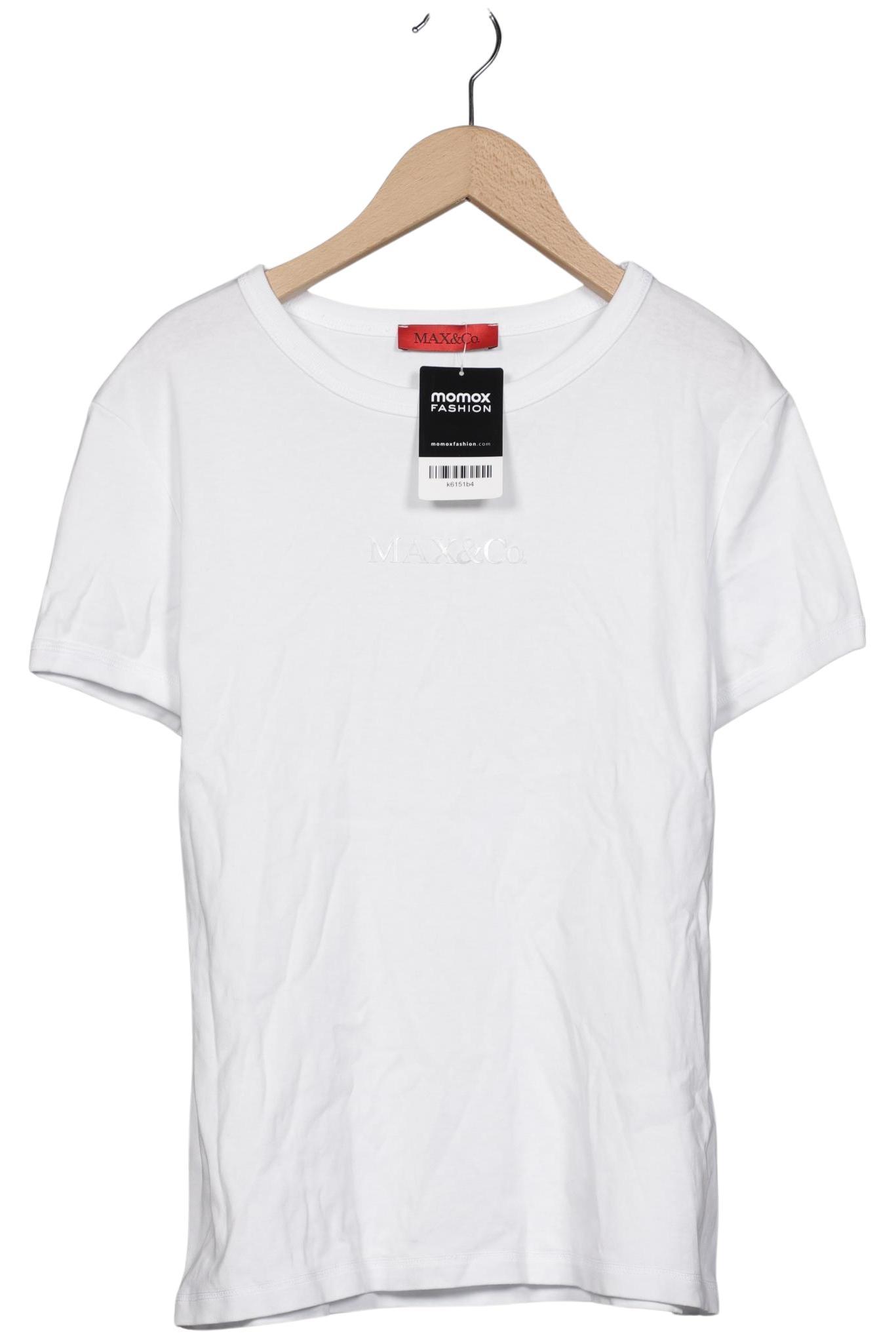 

MAX&Co. Damen T-Shirt, weiß, Gr. 36