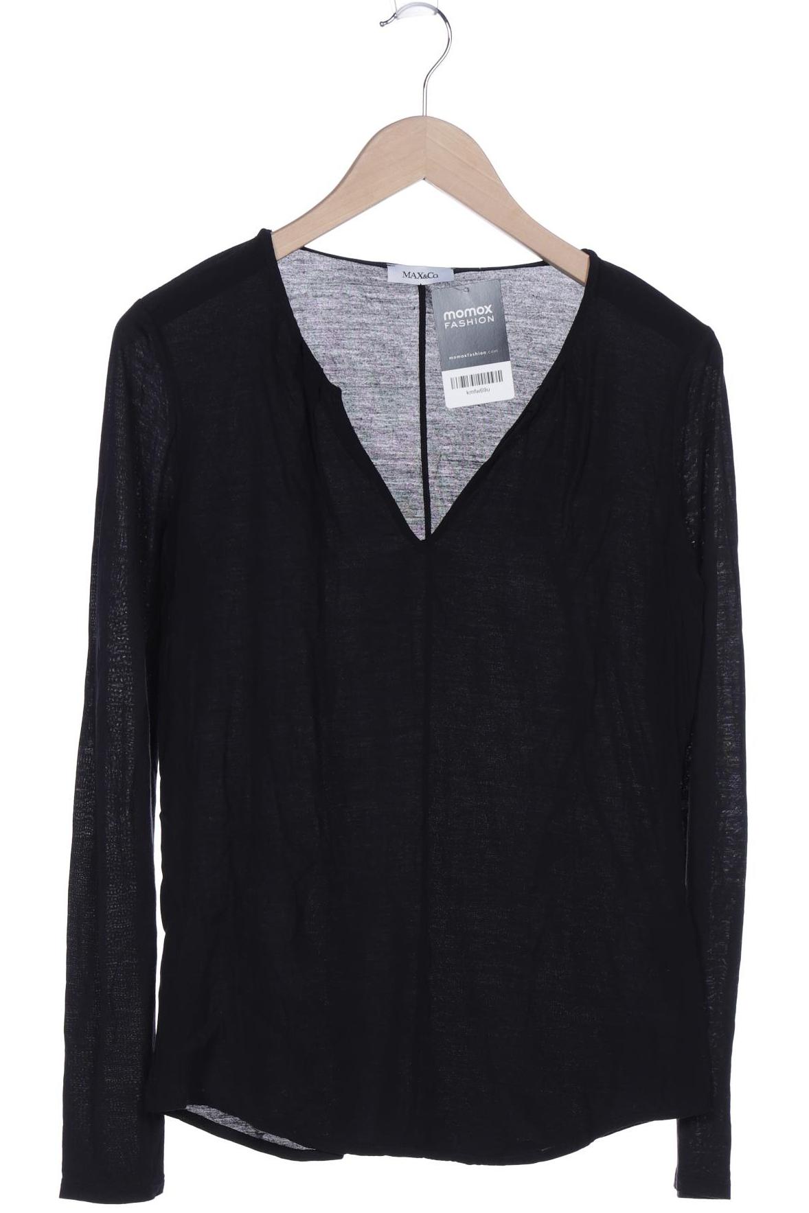 

MAX&Co. Damen Langarmshirt, schwarz, Gr. 36