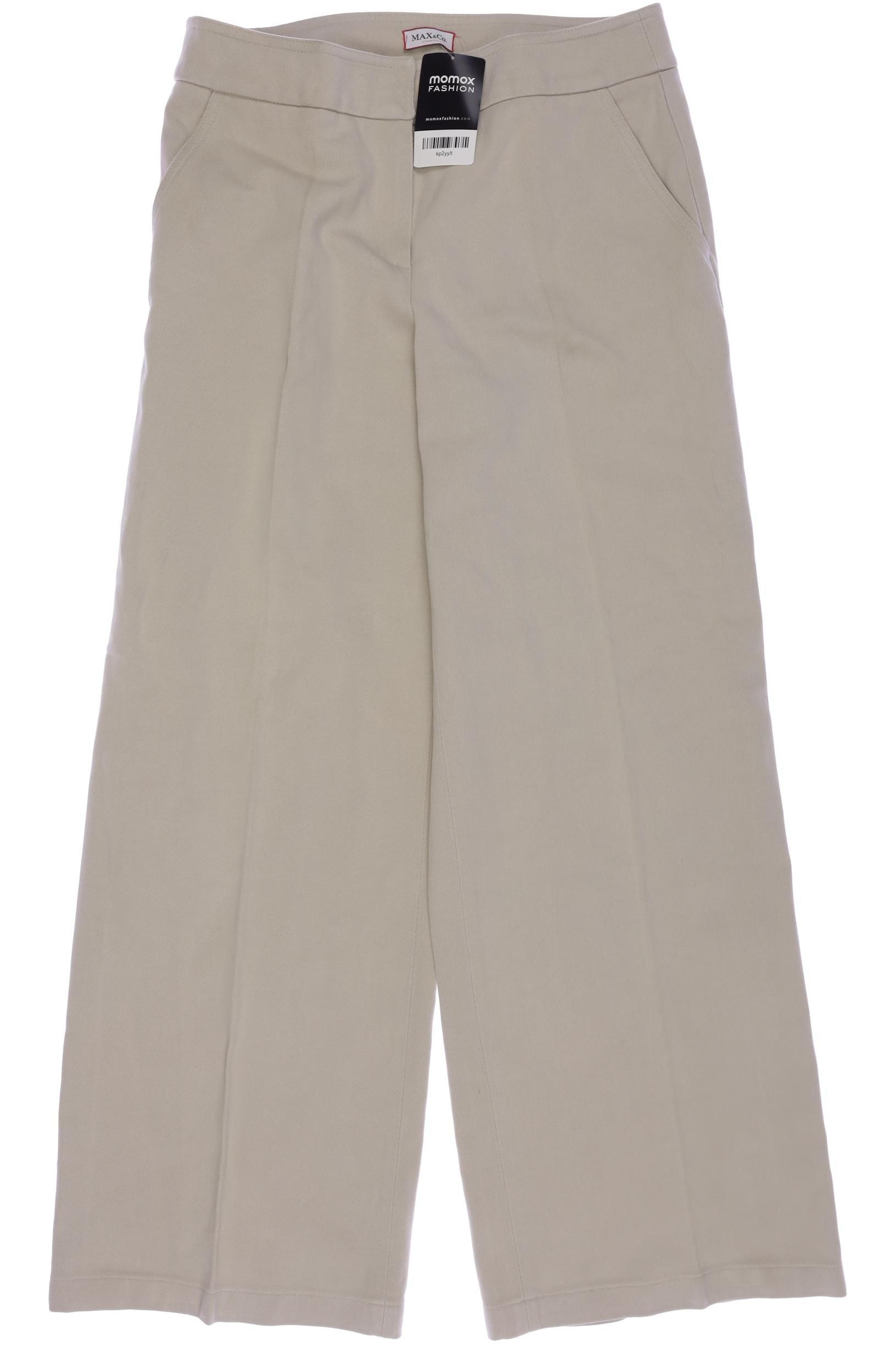 

MAX&Co. Damen Stoffhose, beige, Gr. 40
