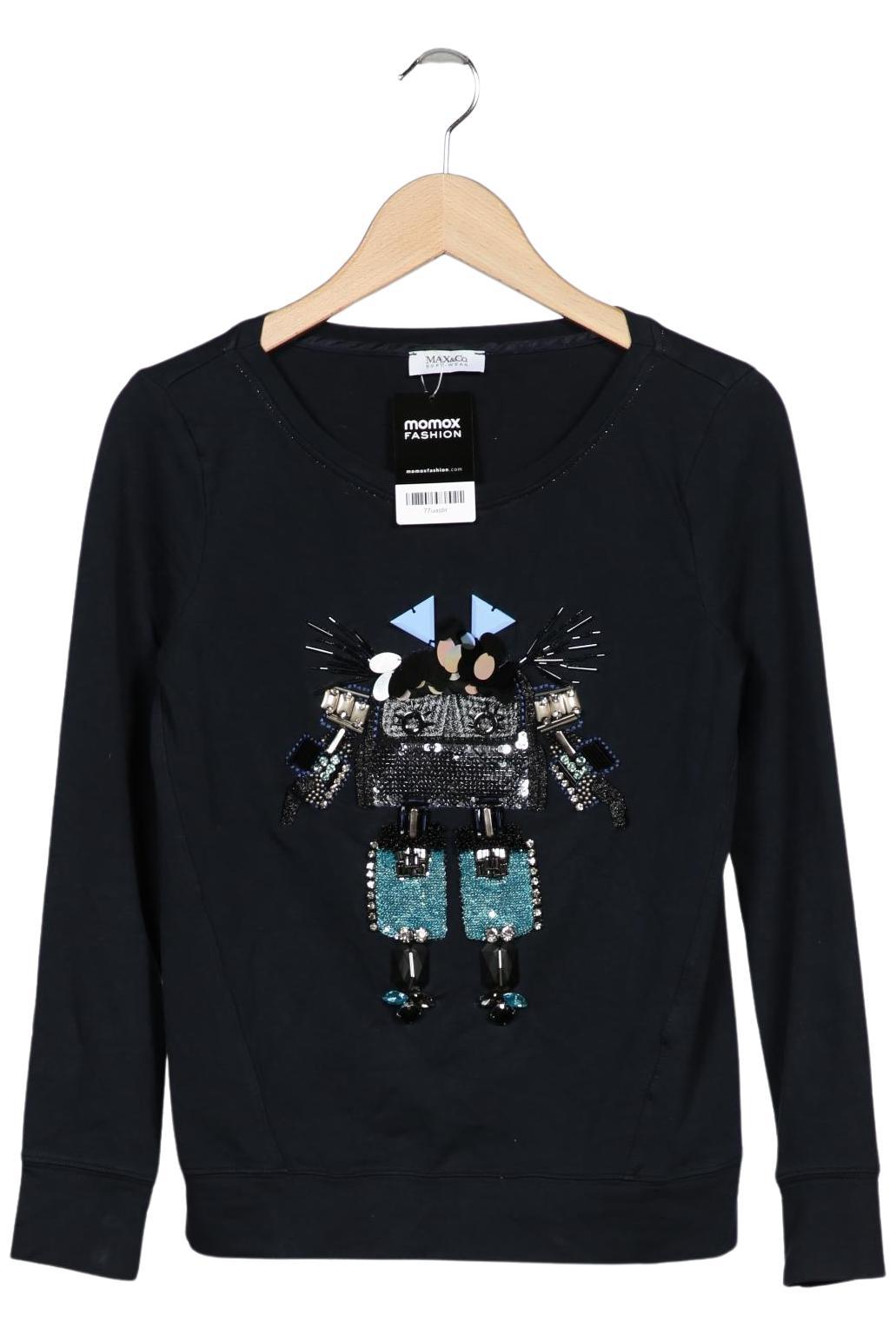 

MAX&Co. Damen Sweatshirt, marineblau, Gr. 34