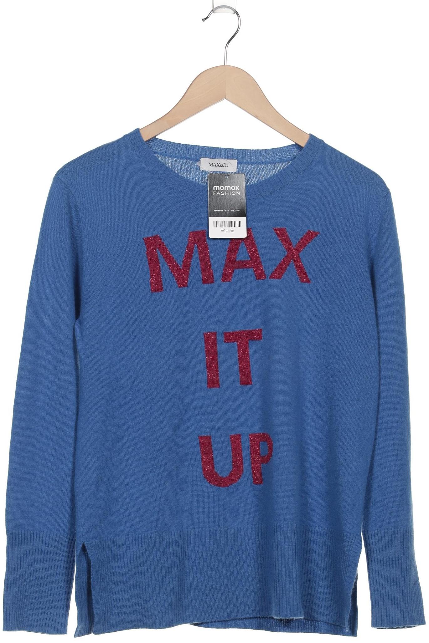 

MAX&Co. Damen Pullover, blau, Gr. 42