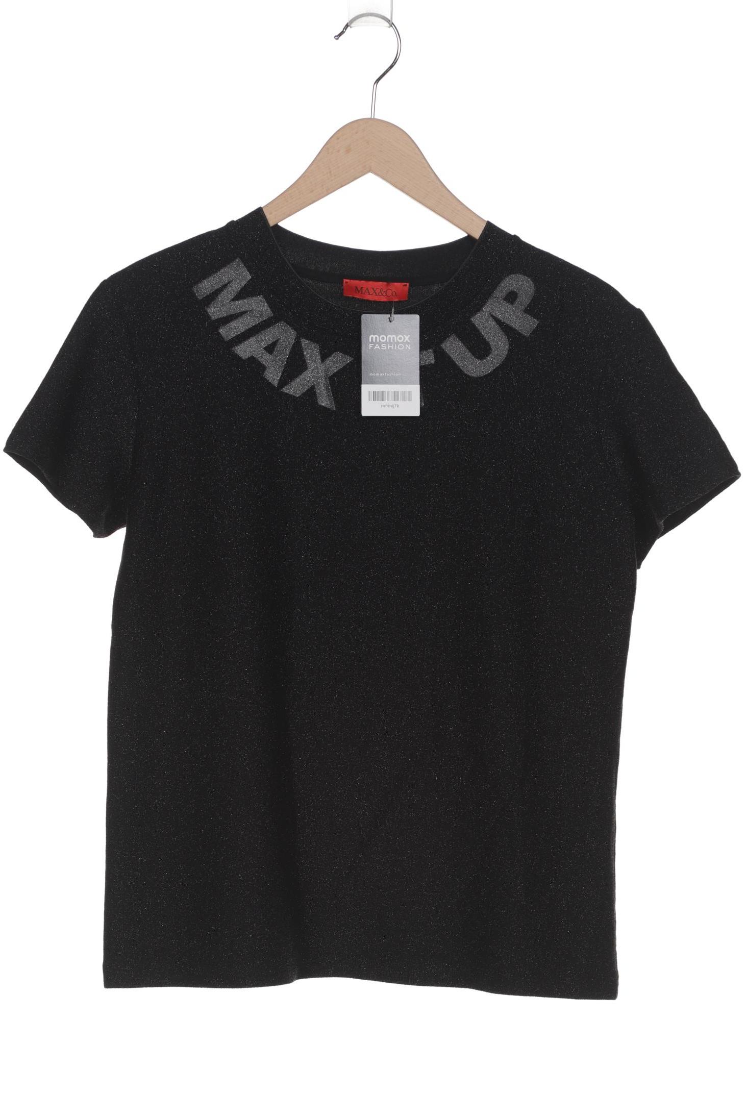 

MAX&Co. Damen T-Shirt, schwarz, Gr. 42