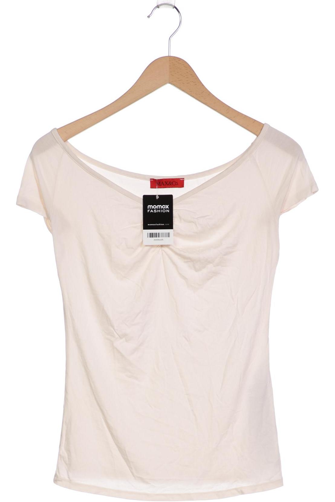 

MAX&Co. Damen T-Shirt, cremeweiß, Gr. 36