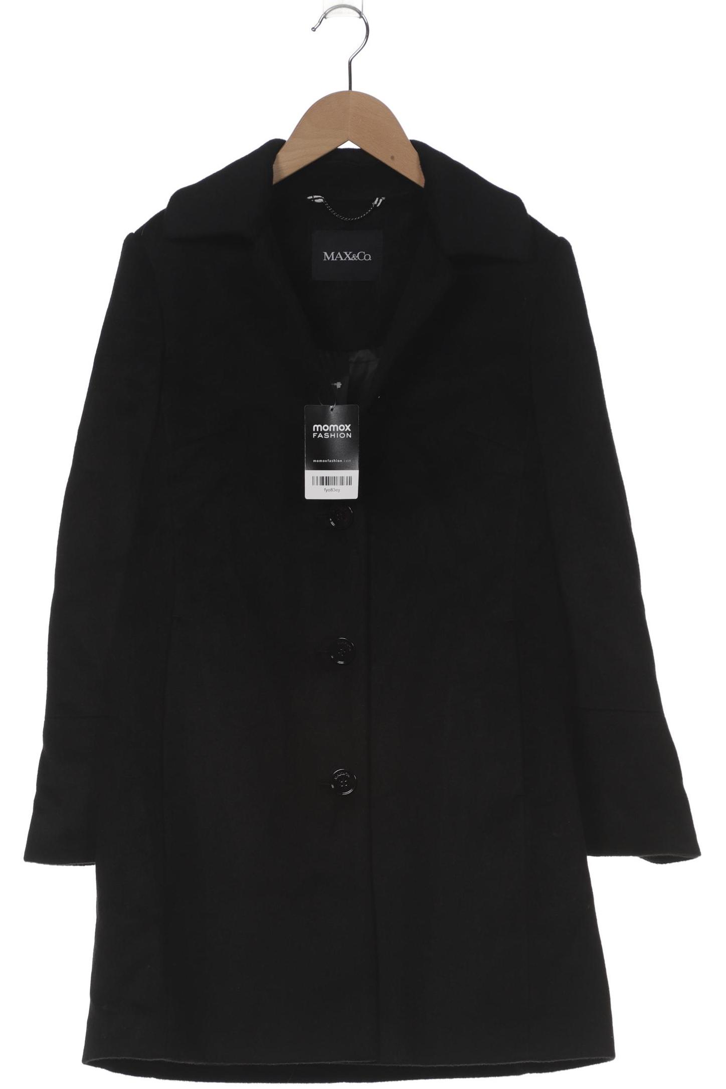

MAX&Co. Damen Mantel, schwarz, Gr. 34
