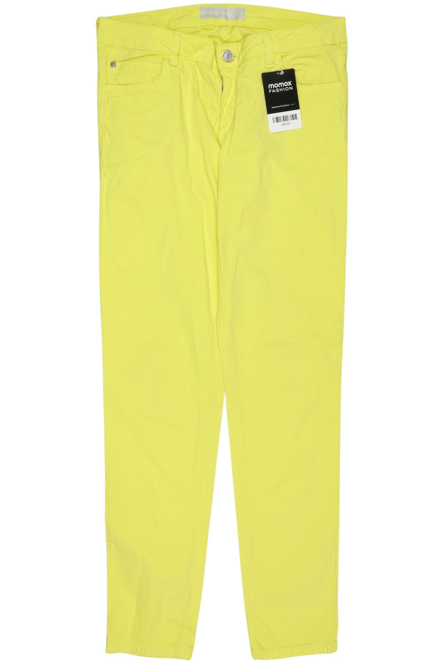 

MAX&Co. Damen Stoffhose, gelb, Gr. 38