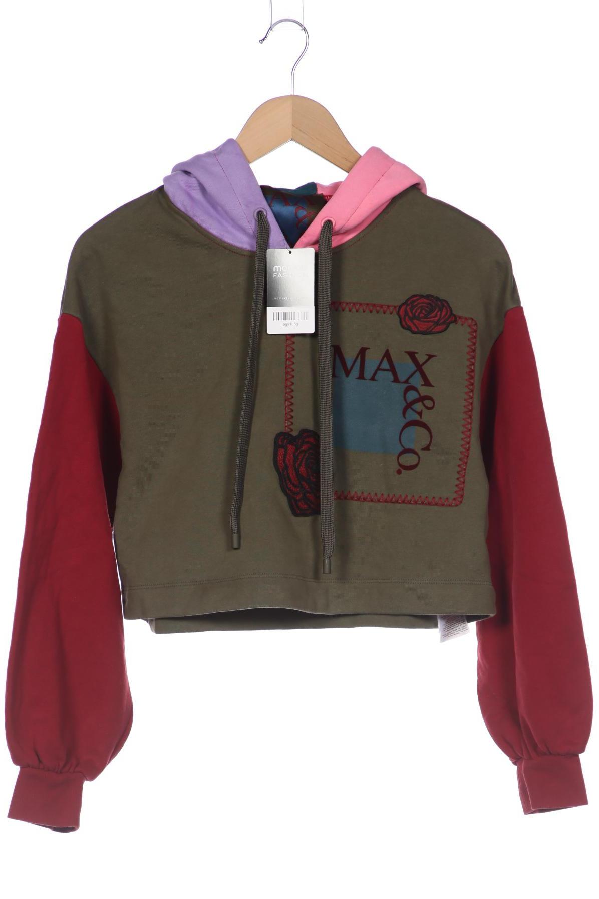 

MAX&Co. Damen Kapuzenpullover, grün, Gr. 38