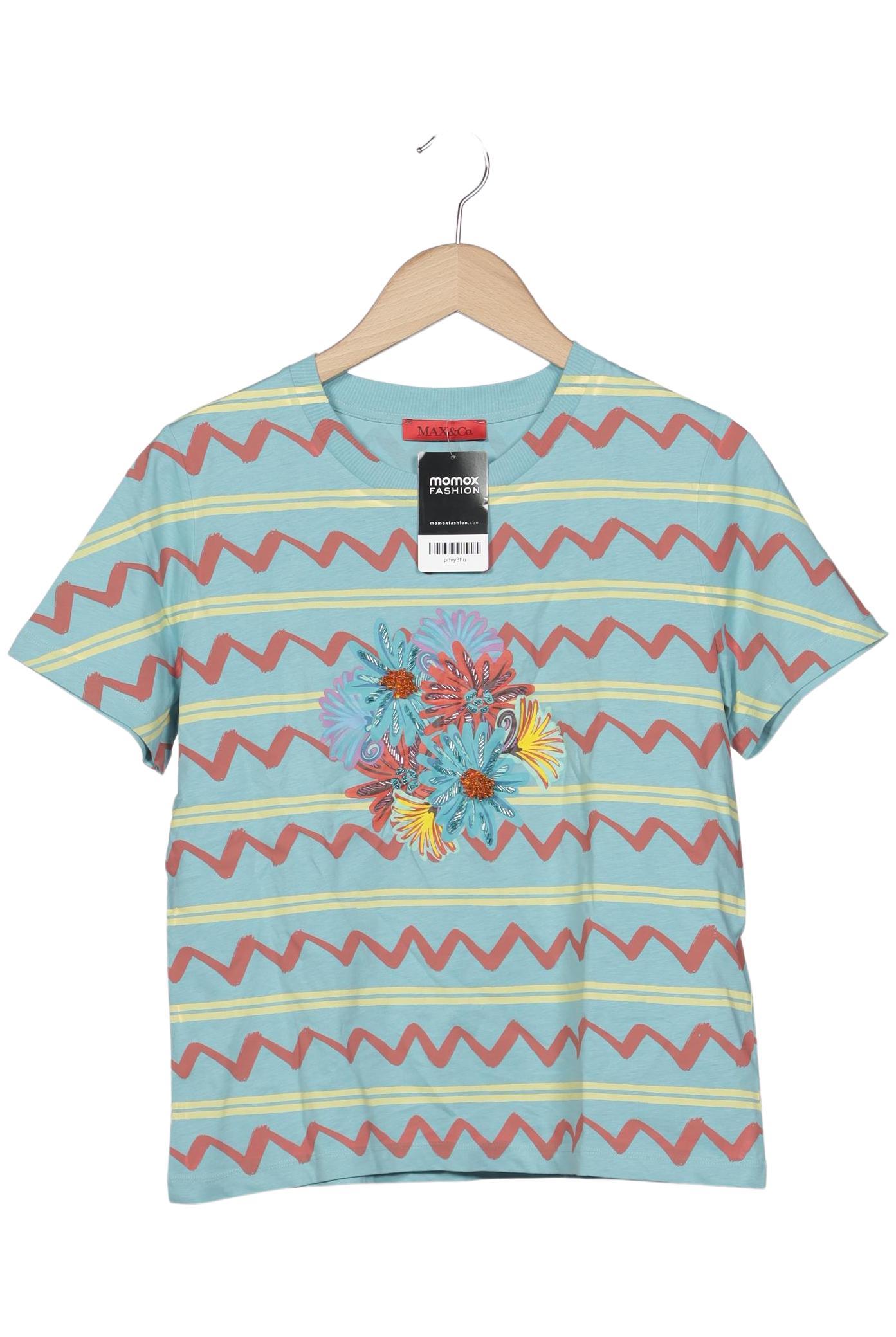 

MAX&Co. Damen T-Shirt, mehrfarbig, Gr. 36