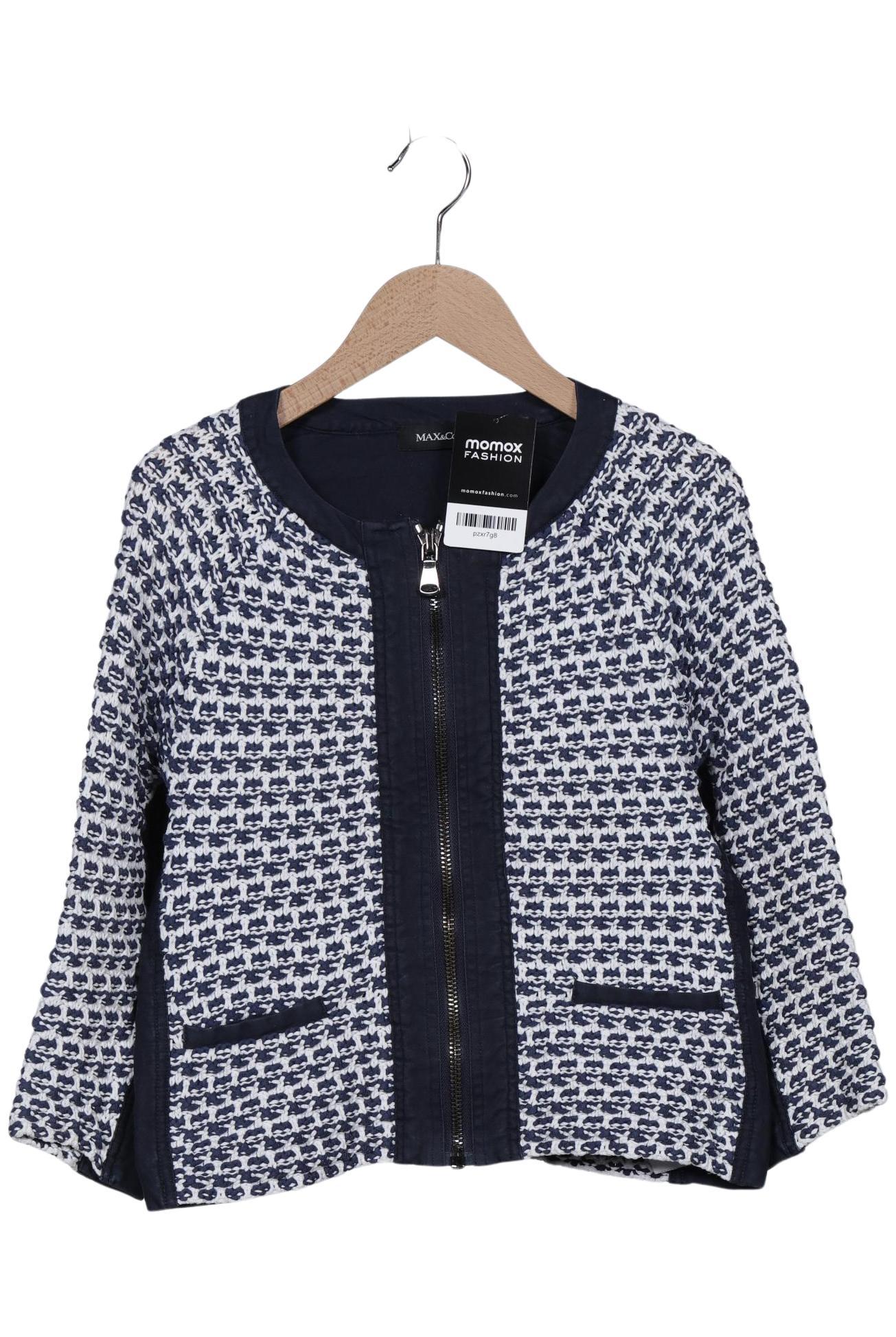 

MAX&Co. Damen Strickjacke, marineblau, Gr. 36