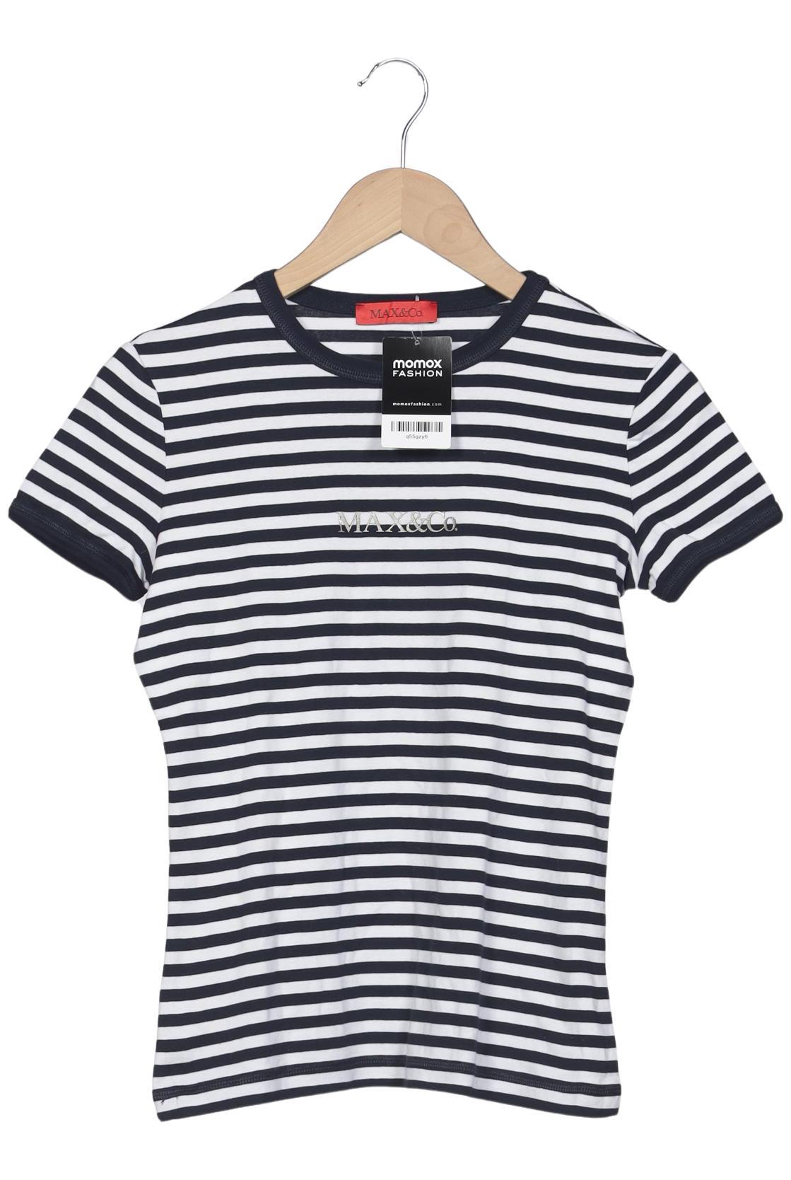 

MAX&Co. Damen T-Shirt, marineblau, Gr. 36