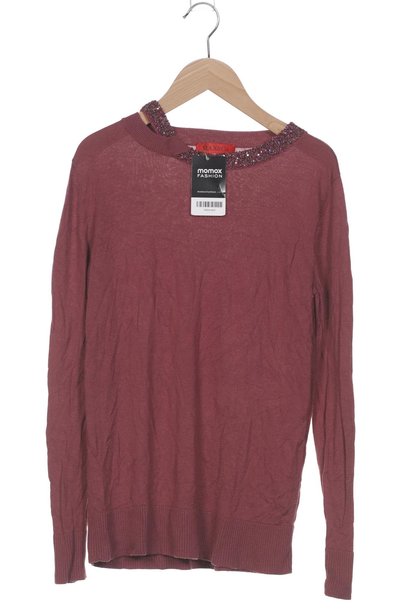 

MAX&Co. Damen Pullover, bordeaux, Gr. 38