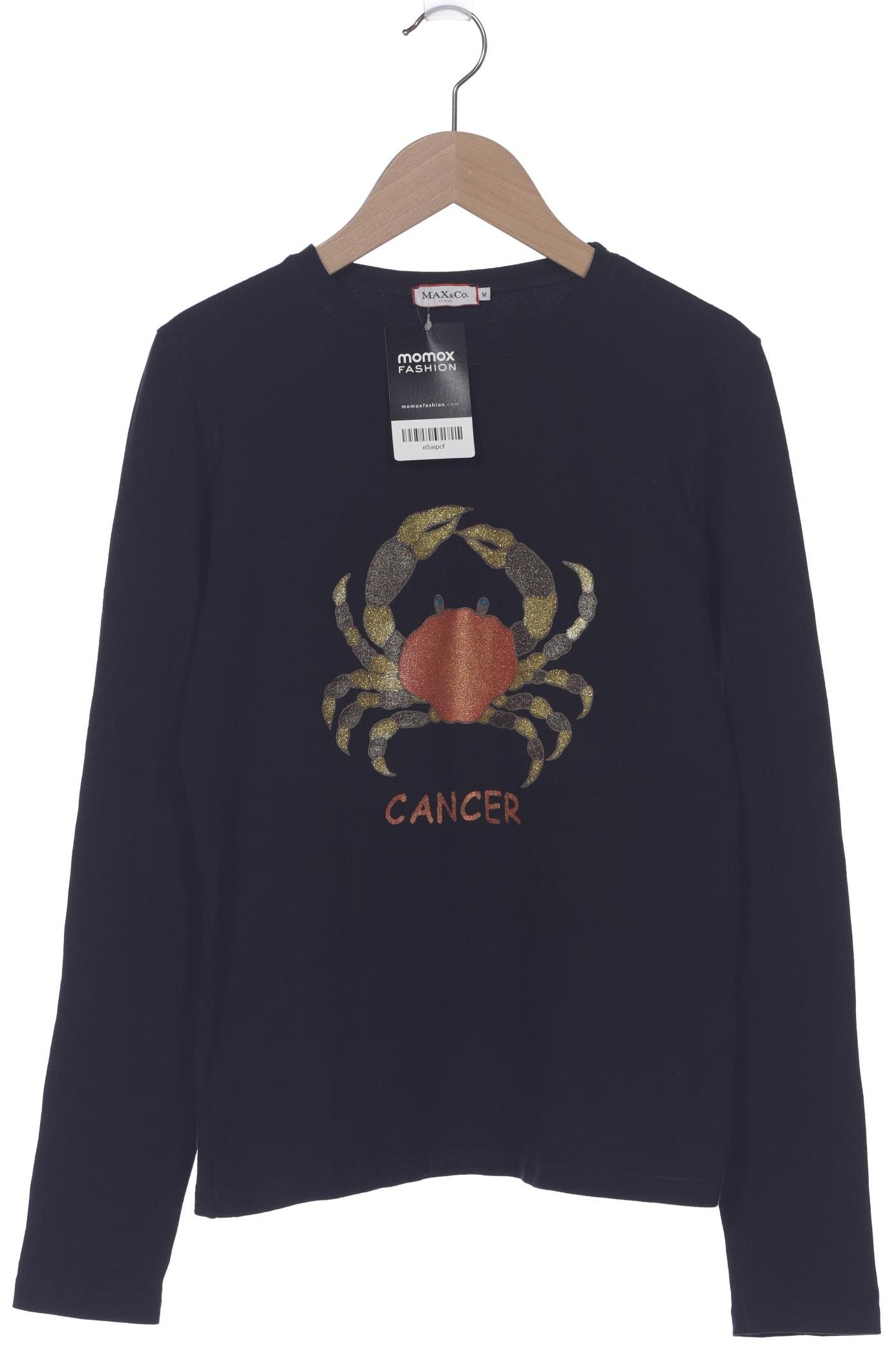 

MAX&Co. Damen Langarmshirt, schwarz