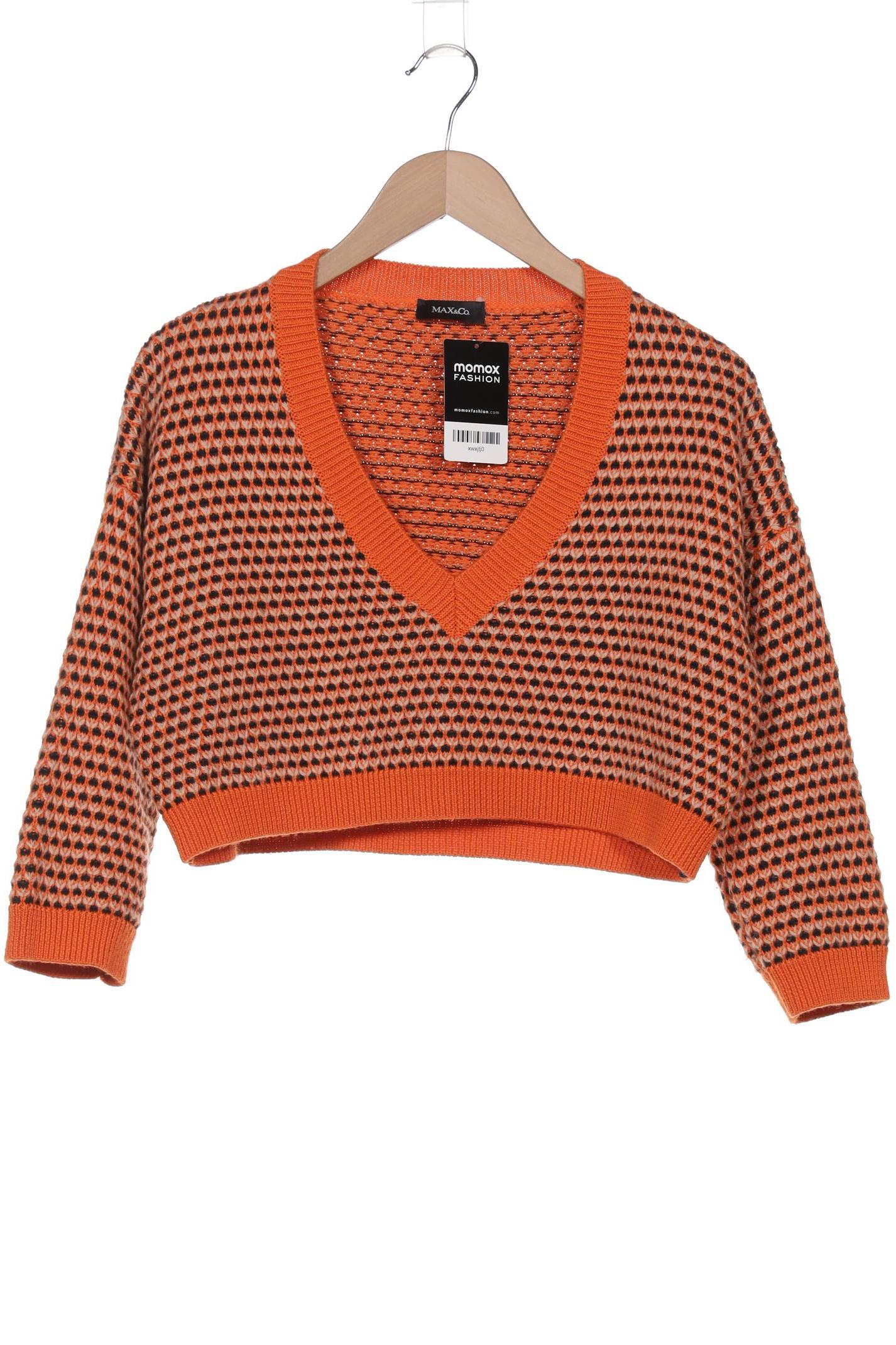

MAX&Co. Damen Pullover, orange, Gr. 36