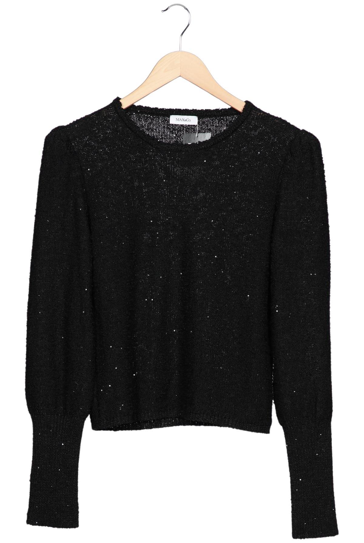 

MAX&Co. Damen Pullover, schwarz, Gr. 38