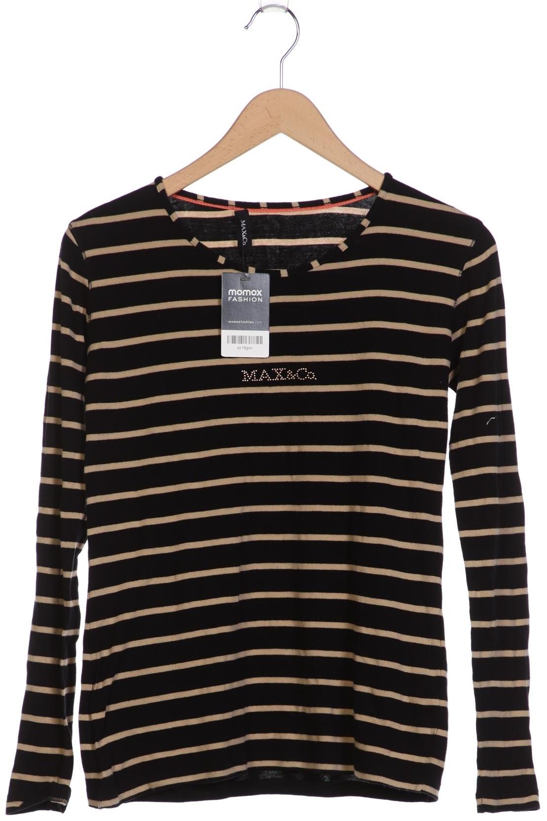 

MAX&Co. Damen Langarmshirt, schwarz, Gr. 42