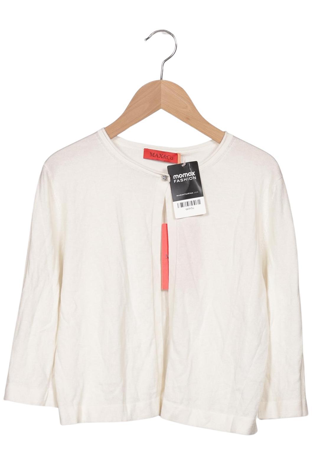 

MAX&Co. Damen Strickjacke, cremeweiß, Gr. 38